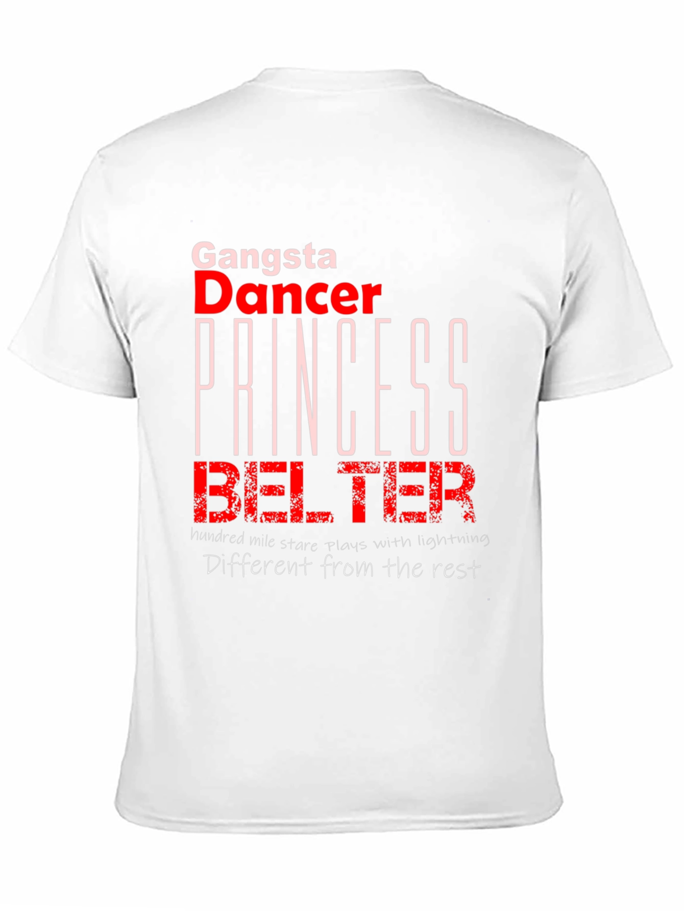 Gangsta Dancer Princess Belter T-Shirt