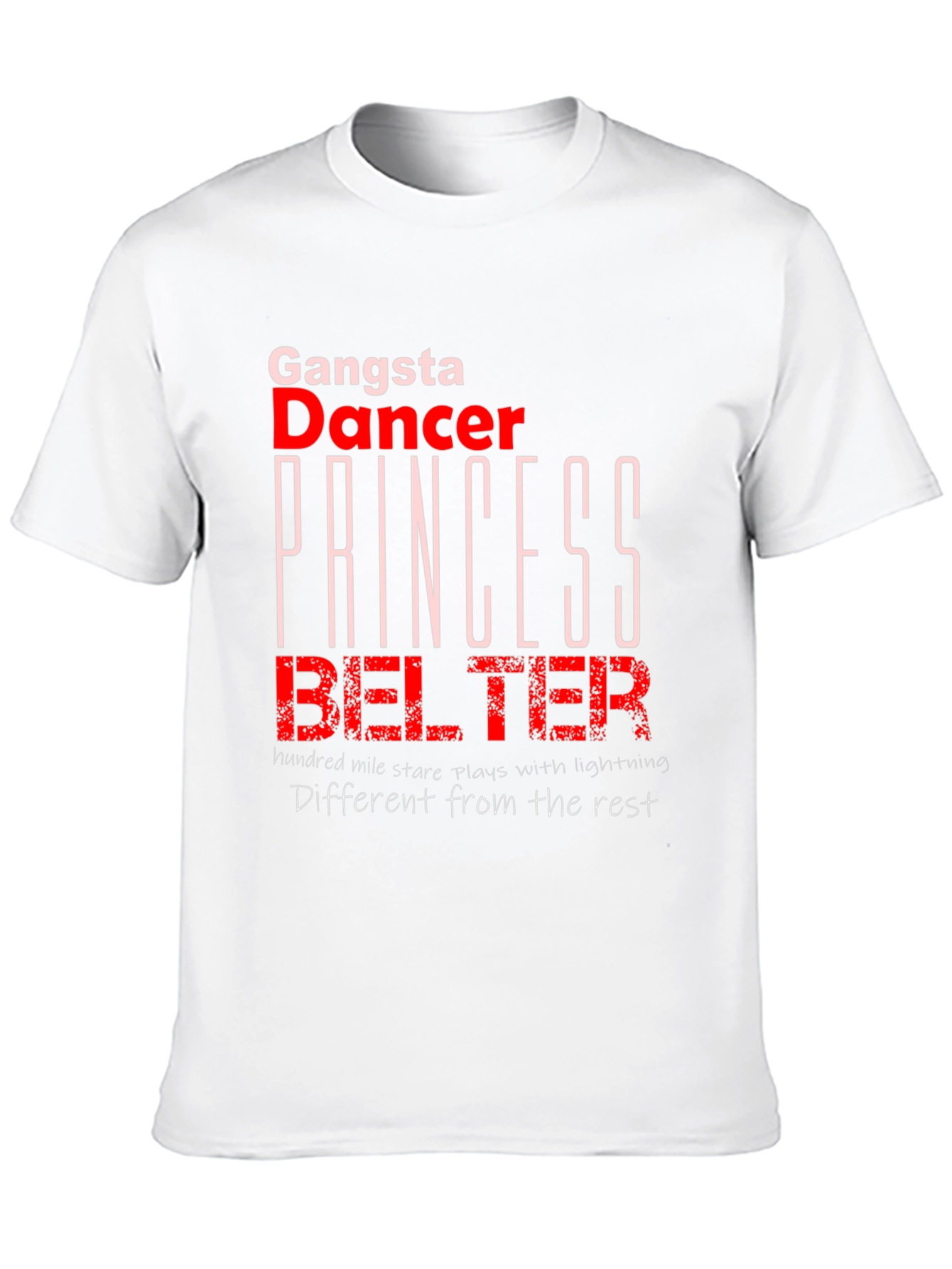 Gangsta Dancer Princess Belter T-Shirt