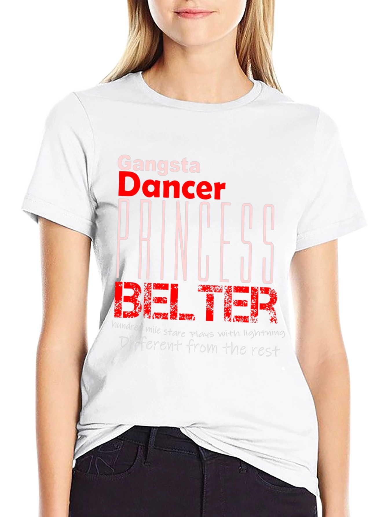 Gangsta Dancer Princess Belter T-Shirt