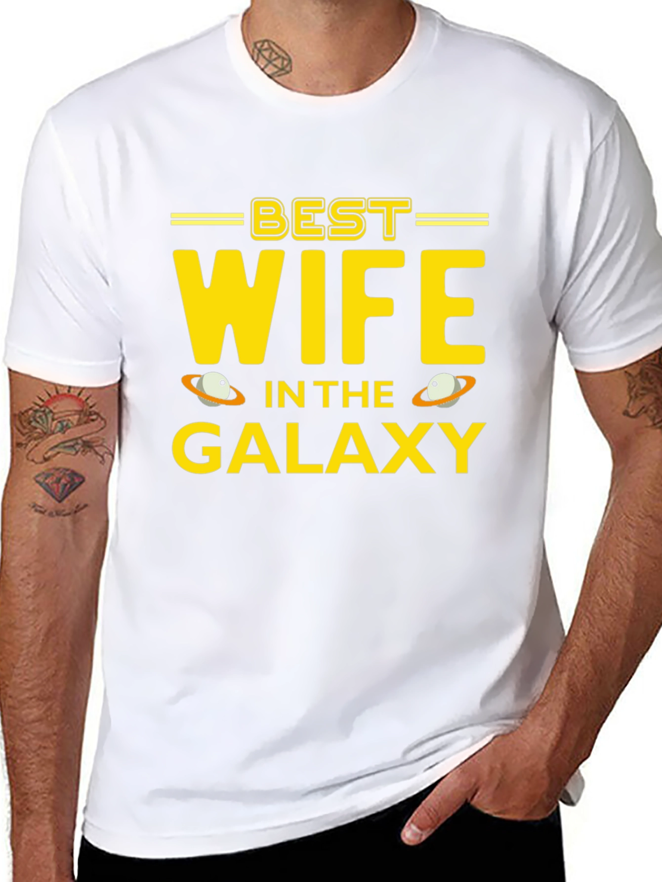 Best Wife in the Galaxy Graphic T-Shirt