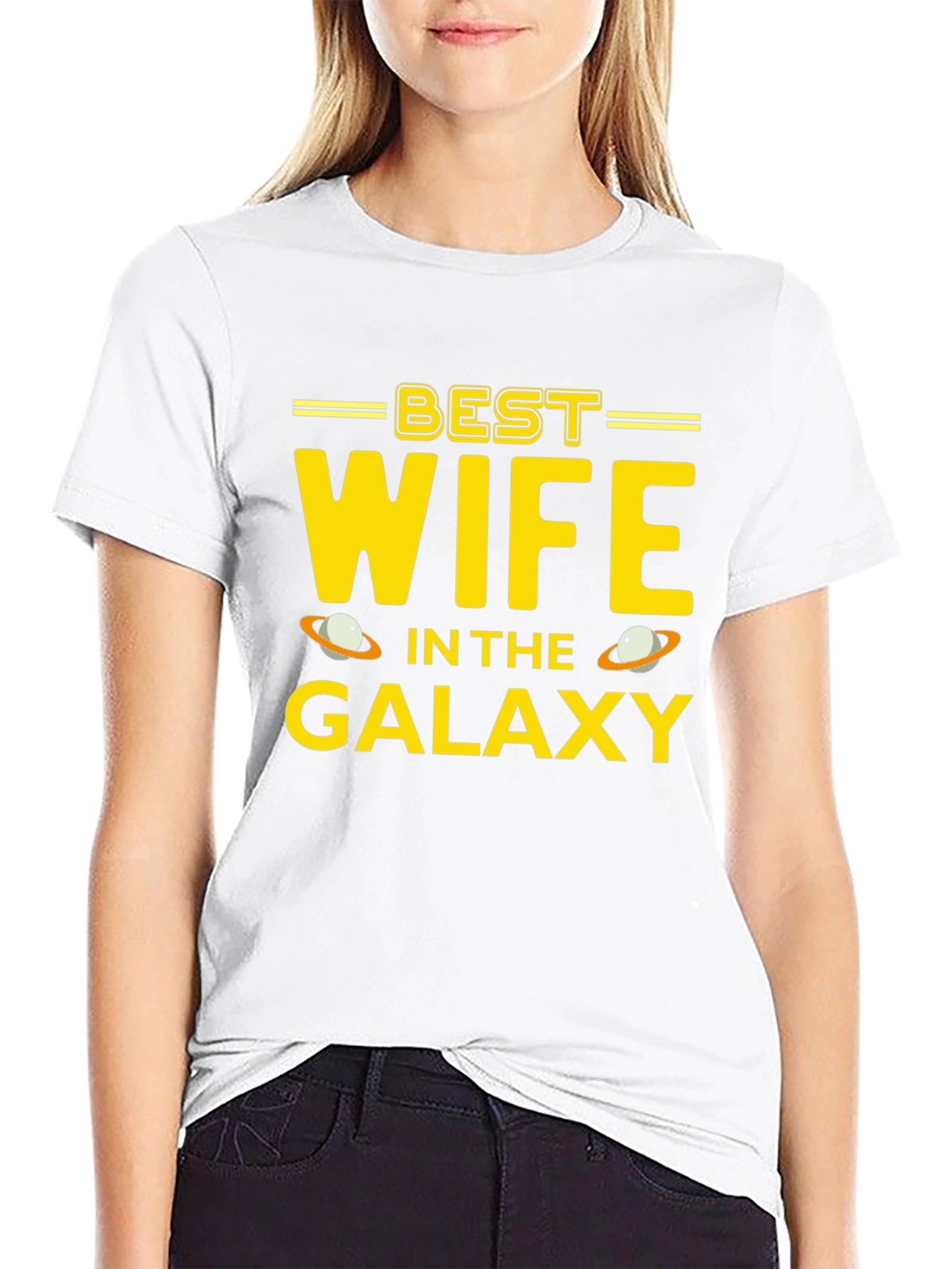 Best Wife in the Galaxy Graphic T-Shirt