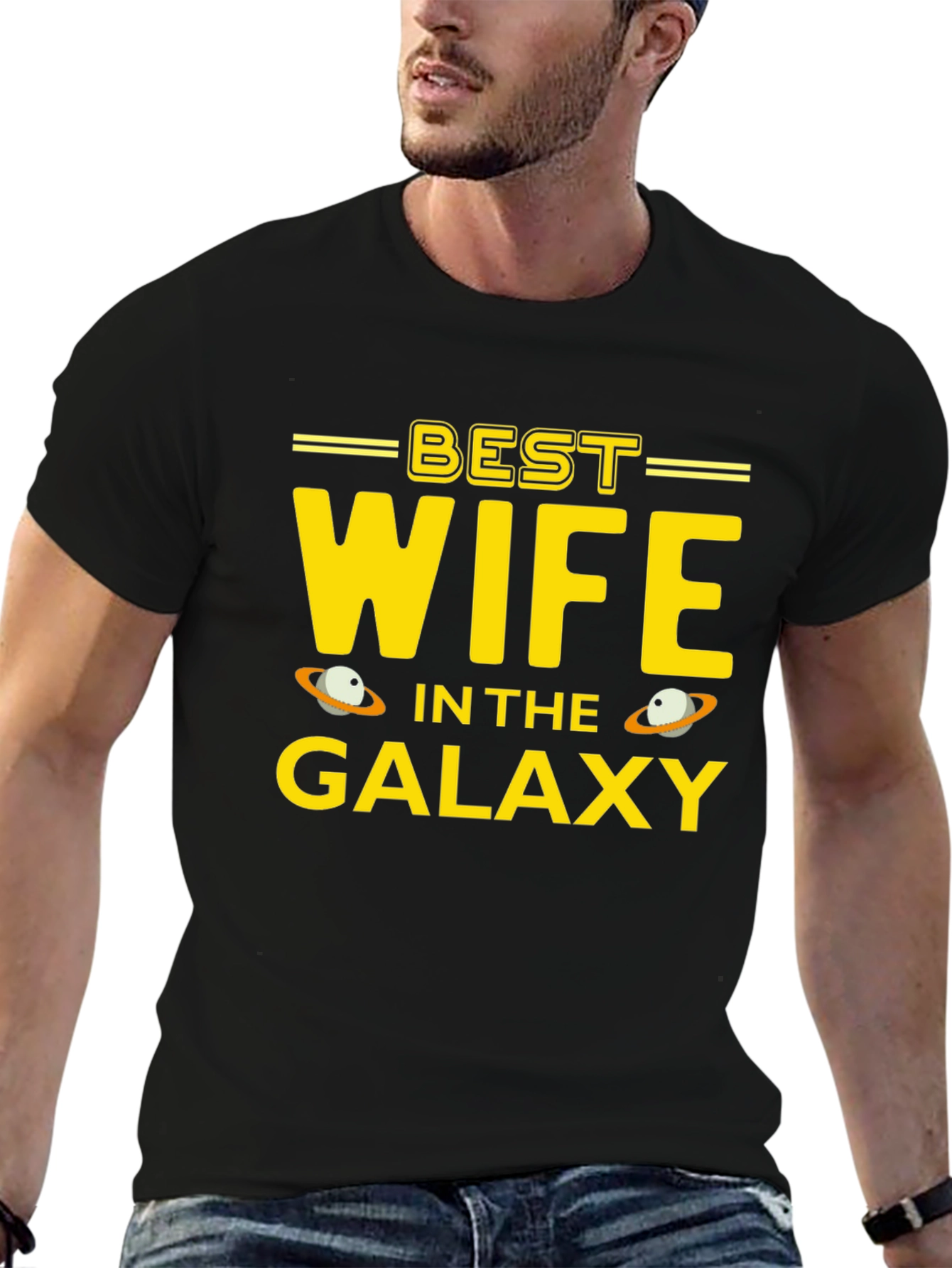 Best Wife in the Galaxy Graphic T-Shirt