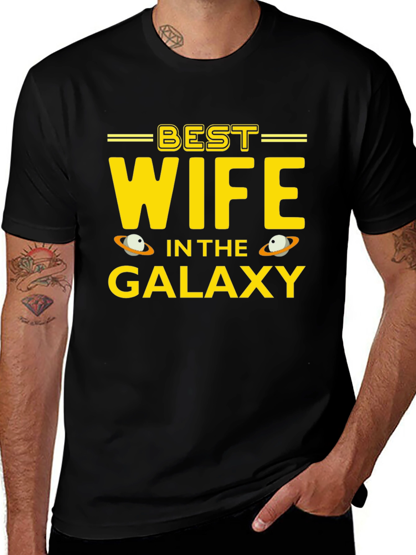 Best Wife in the Galaxy Graphic T-Shirt