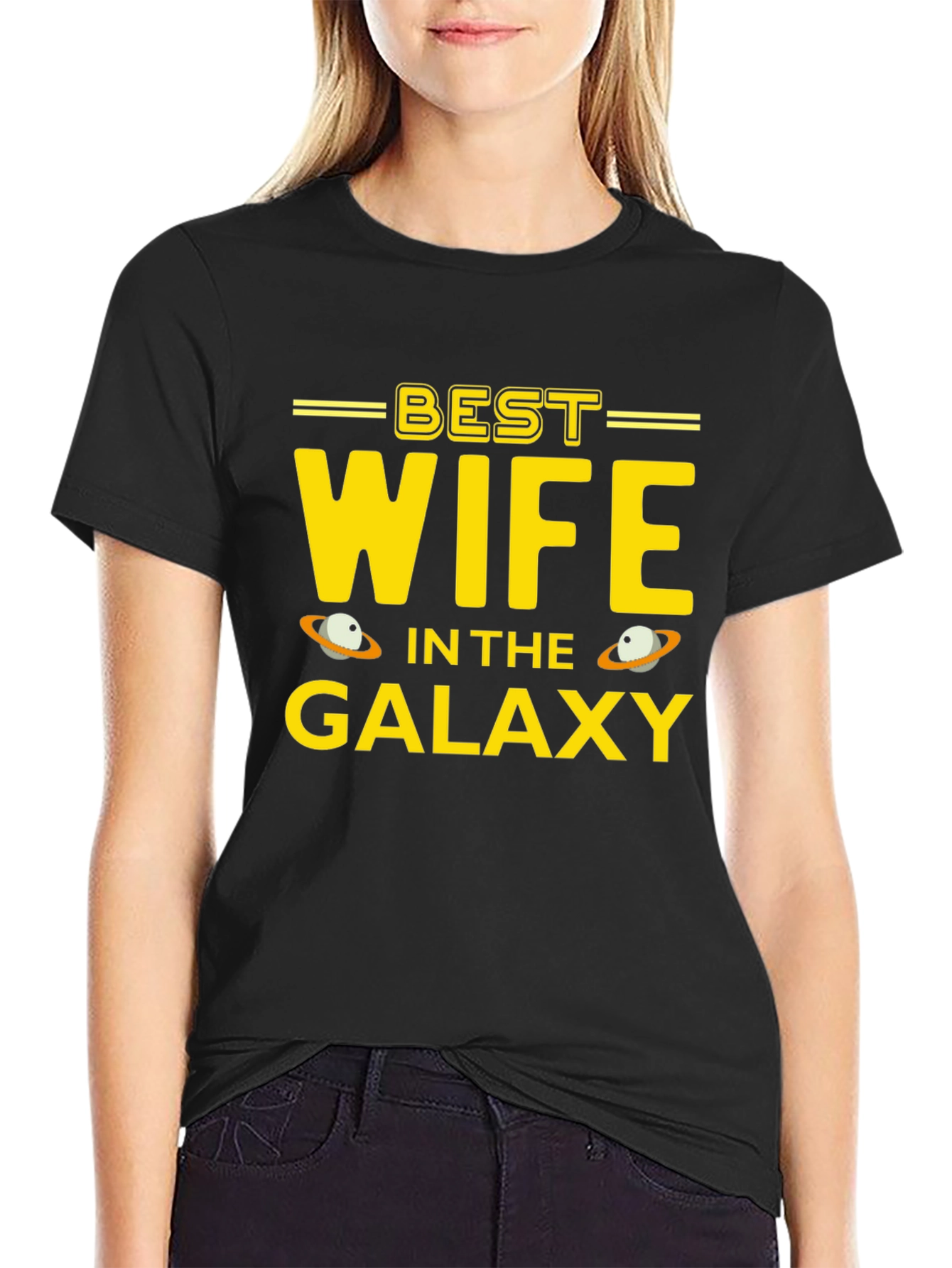 Best Wife in the Galaxy Graphic T-Shirt