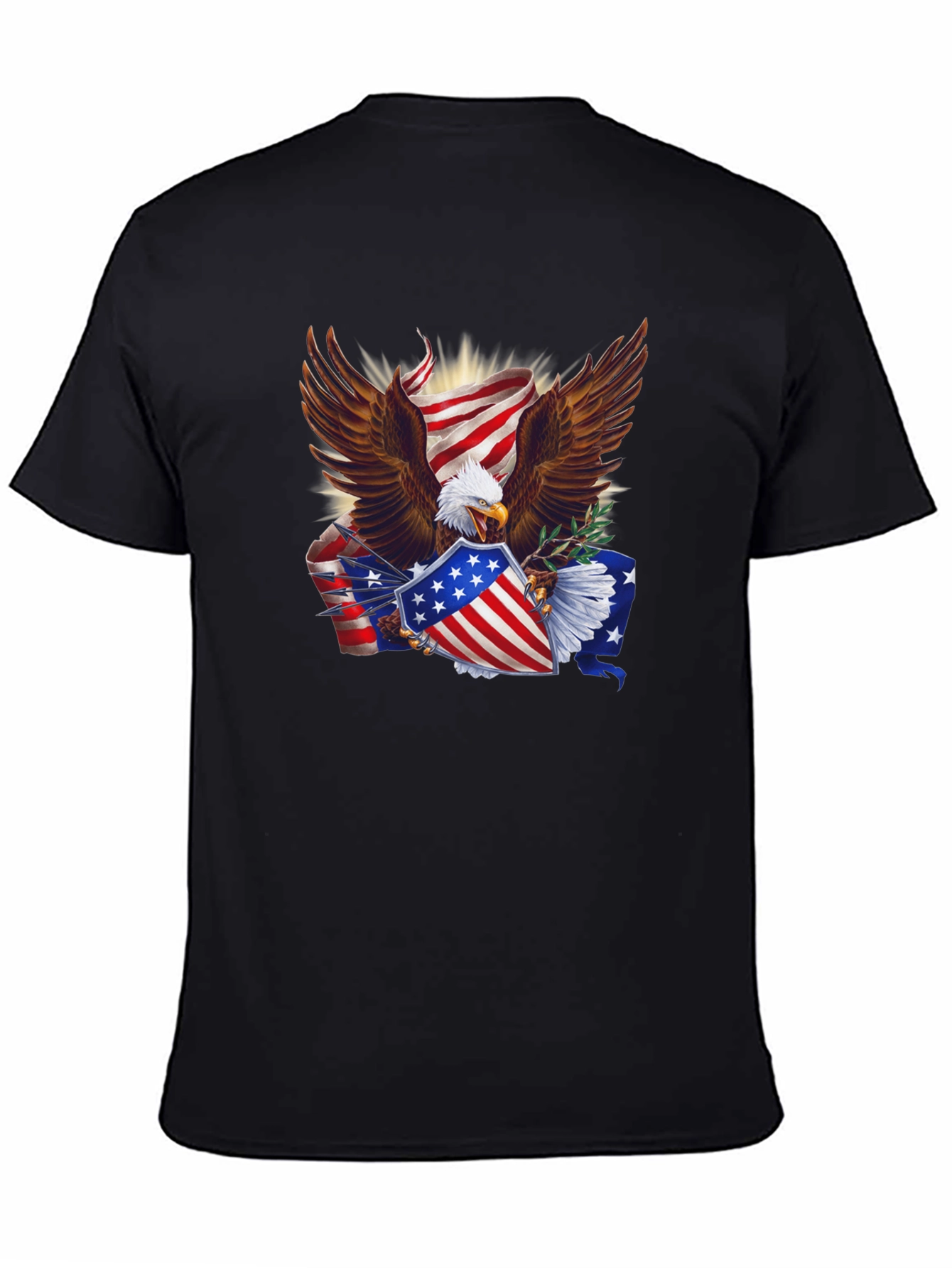 American Eagle Flag Graphic Tee