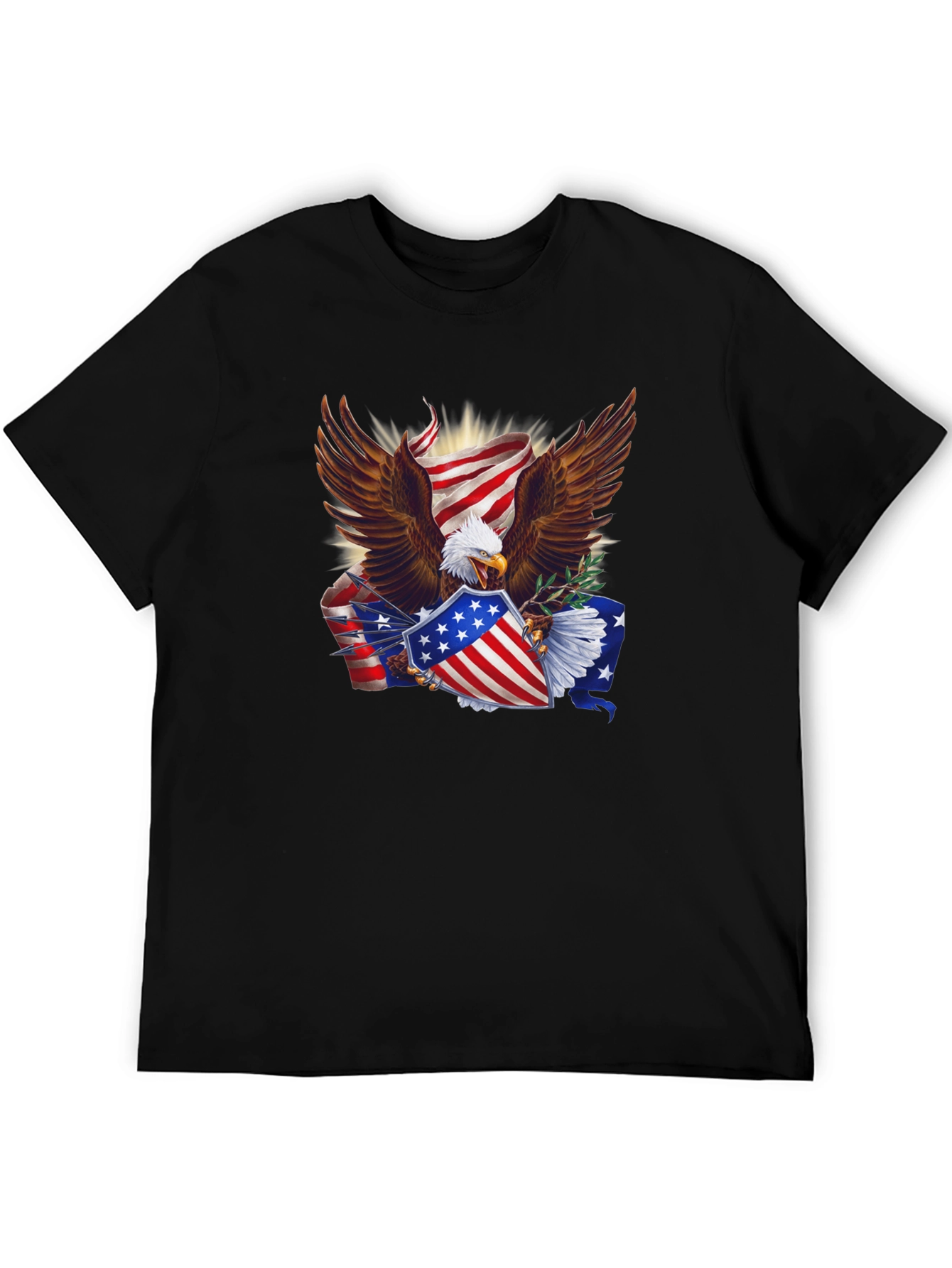American Eagle Flag Graphic Tee