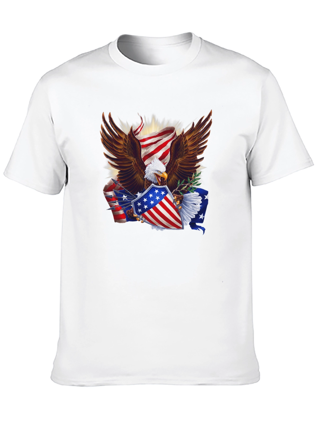 American Eagle Flag Graphic Tee