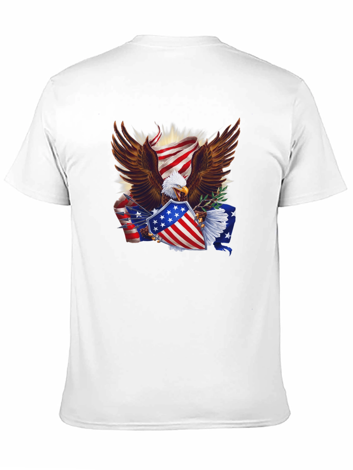 American Eagle Flag Graphic Tee