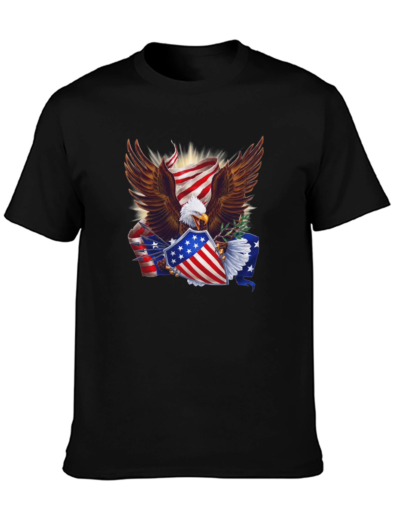 American Eagle Flag Graphic Tee