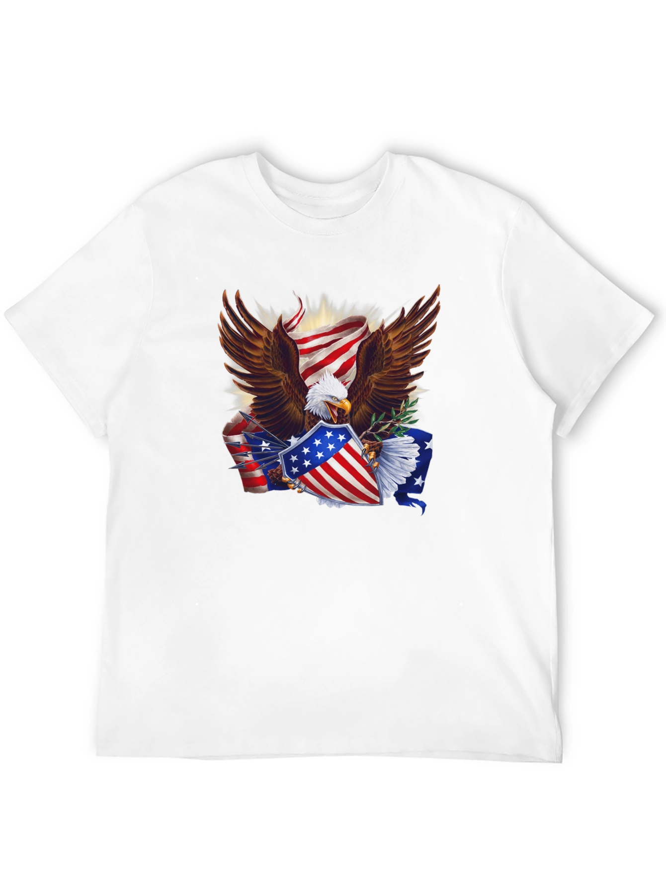American Eagle Flag Graphic Tee