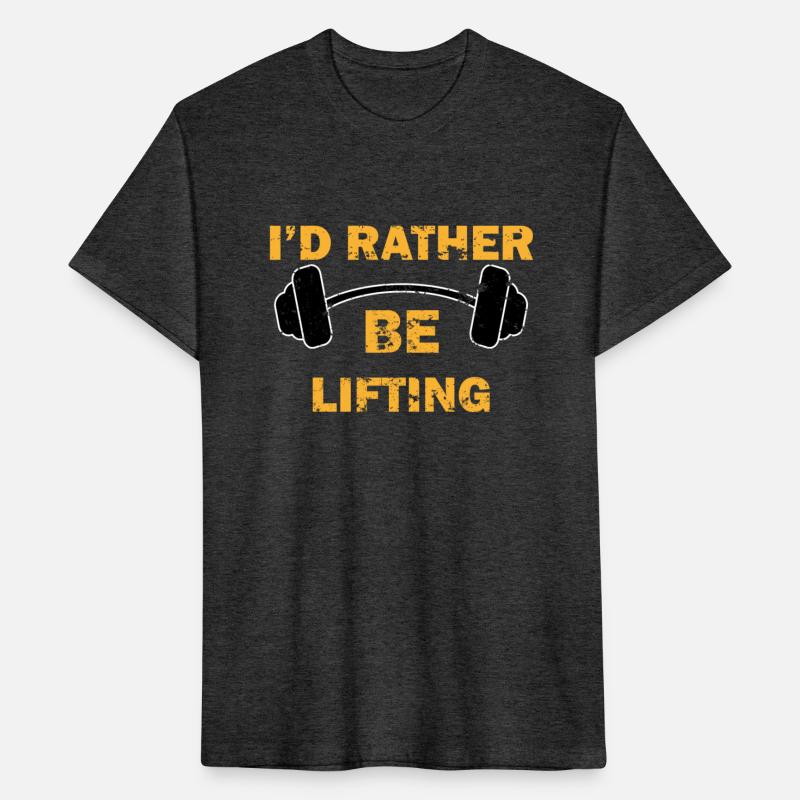 I'd Rather Be Lifting motivational gym quotes