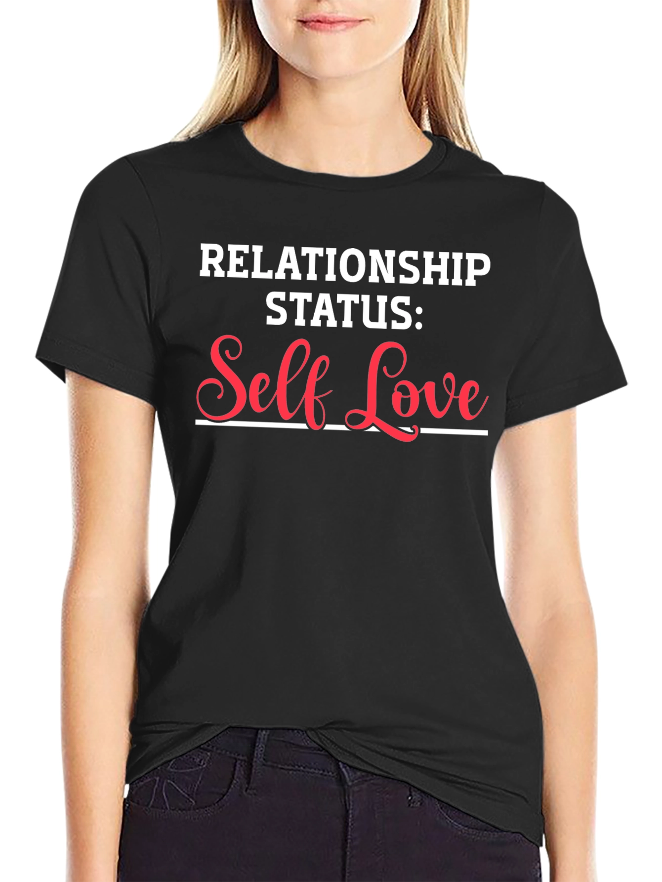 Self Love Relationship Status T-Shirt
