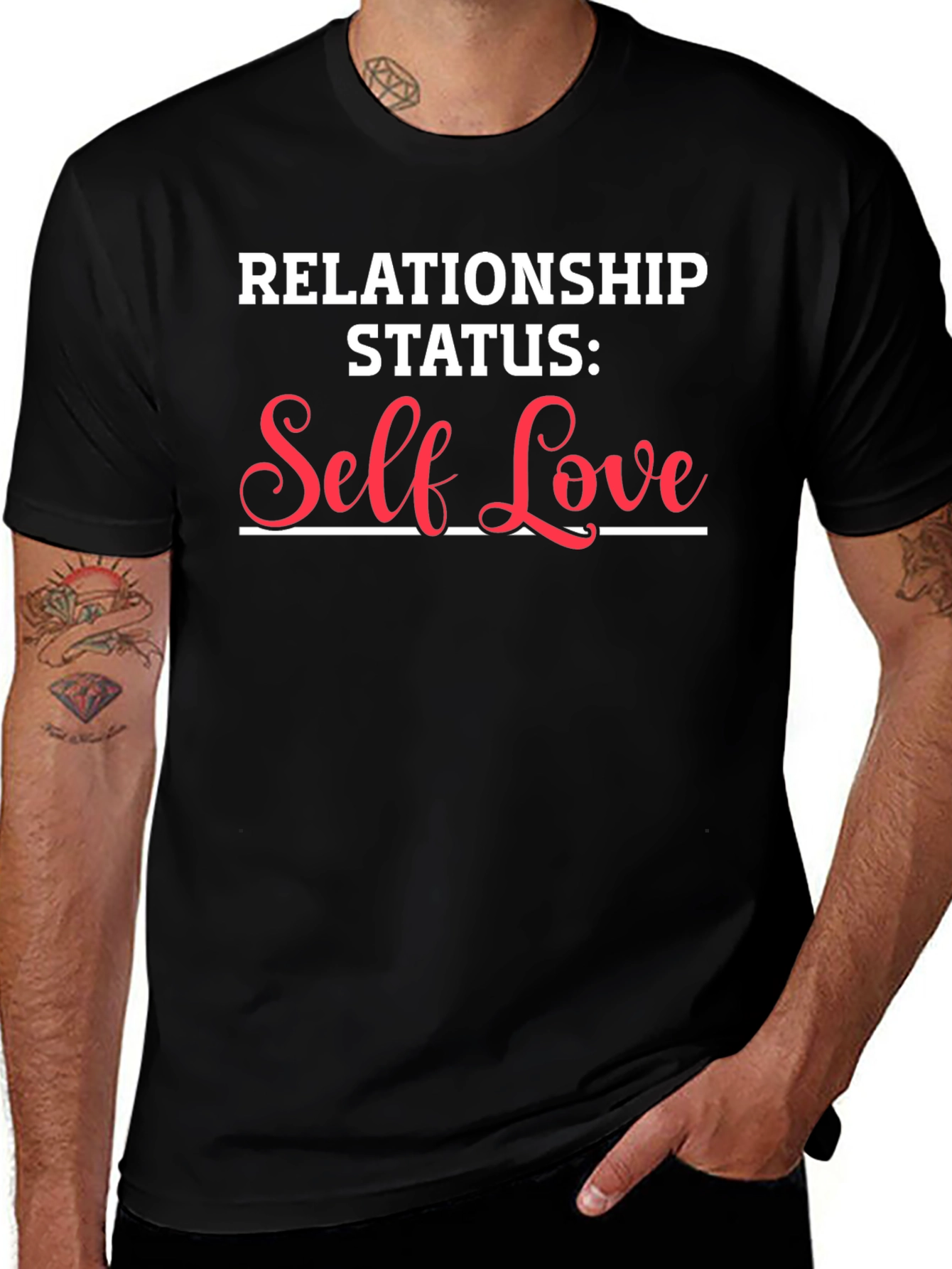 Self Love Relationship Status T-Shirt