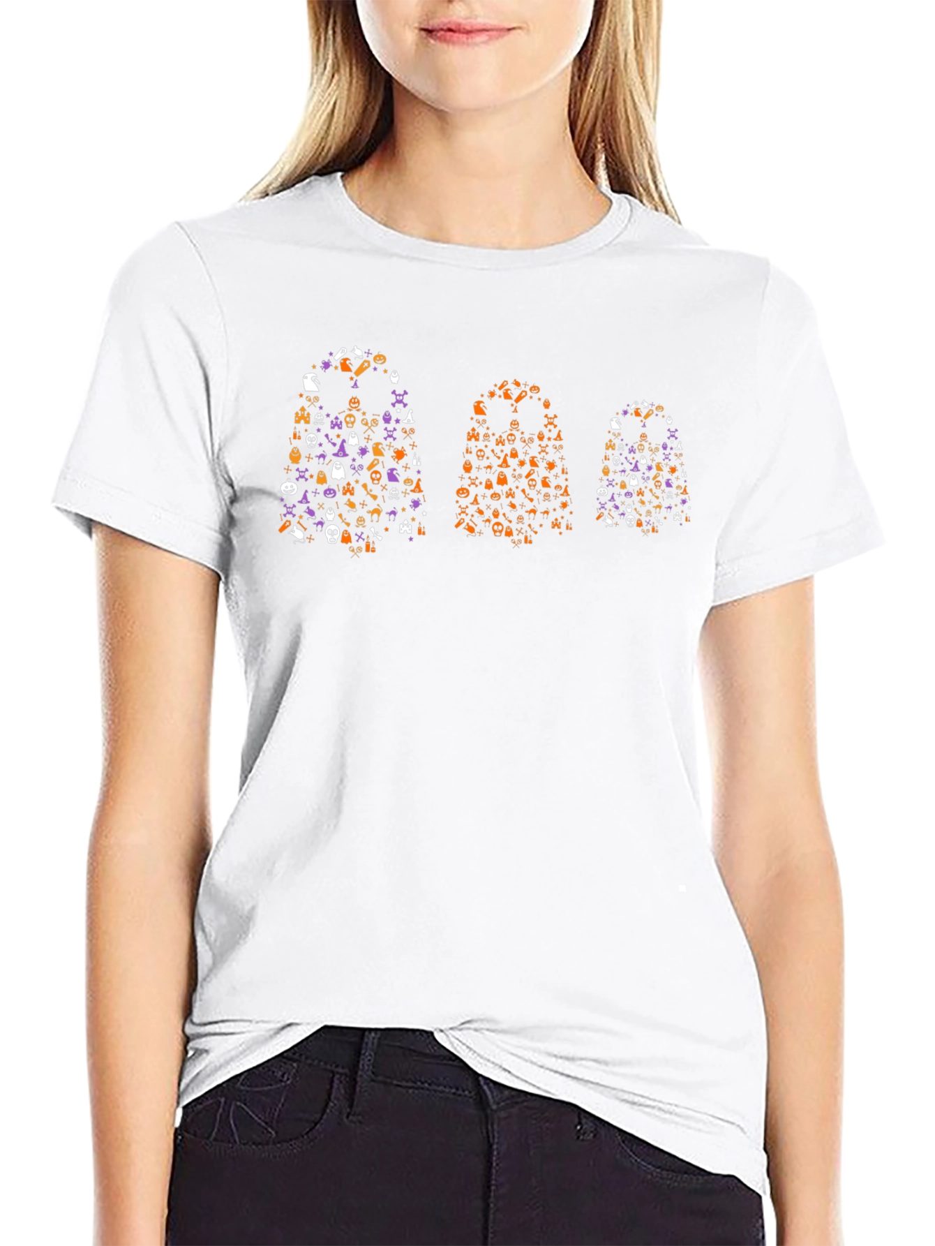 Spooky Ghosts Halloween T-Shirt
