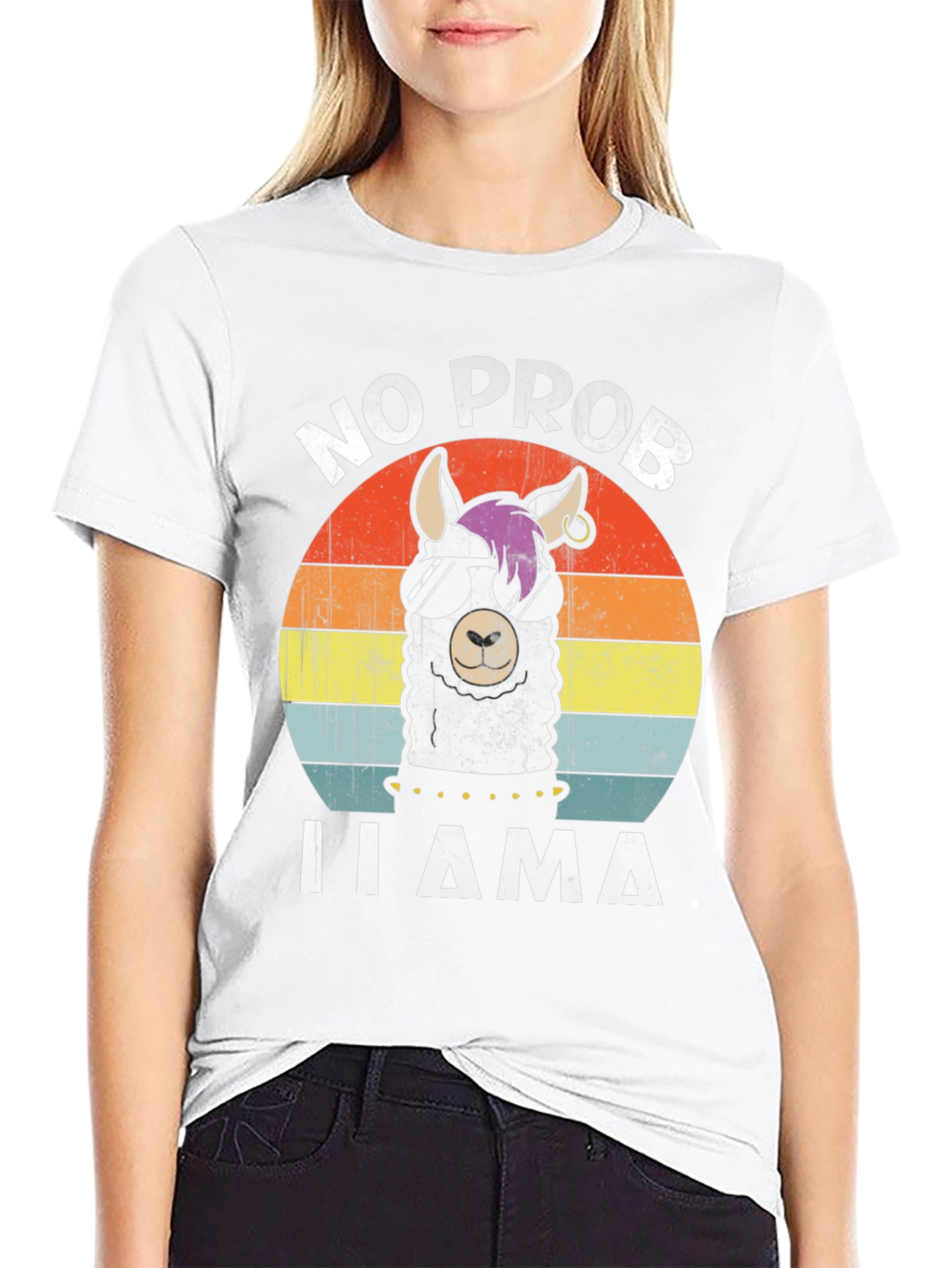 No Prob Llama Graphic Tee