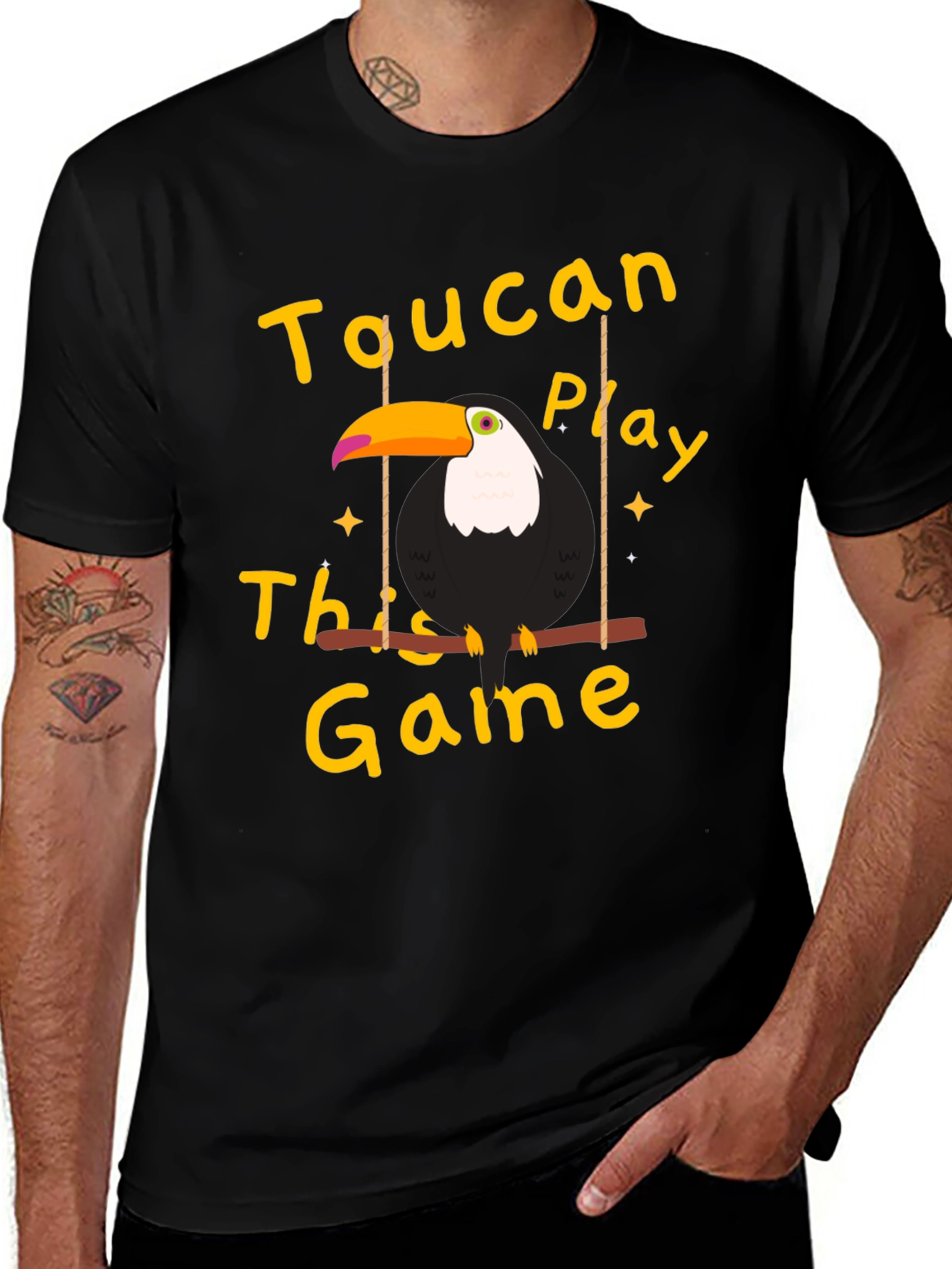 Toucan Play This Game Graphic T-Shirt