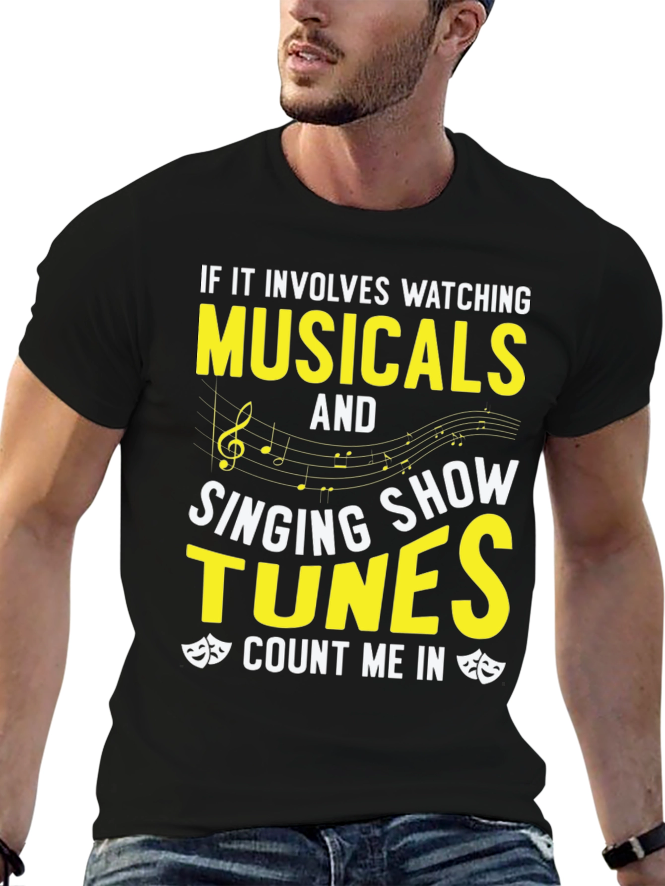 Musical Lovers T-Shirt: Watching Singing Count Me In!