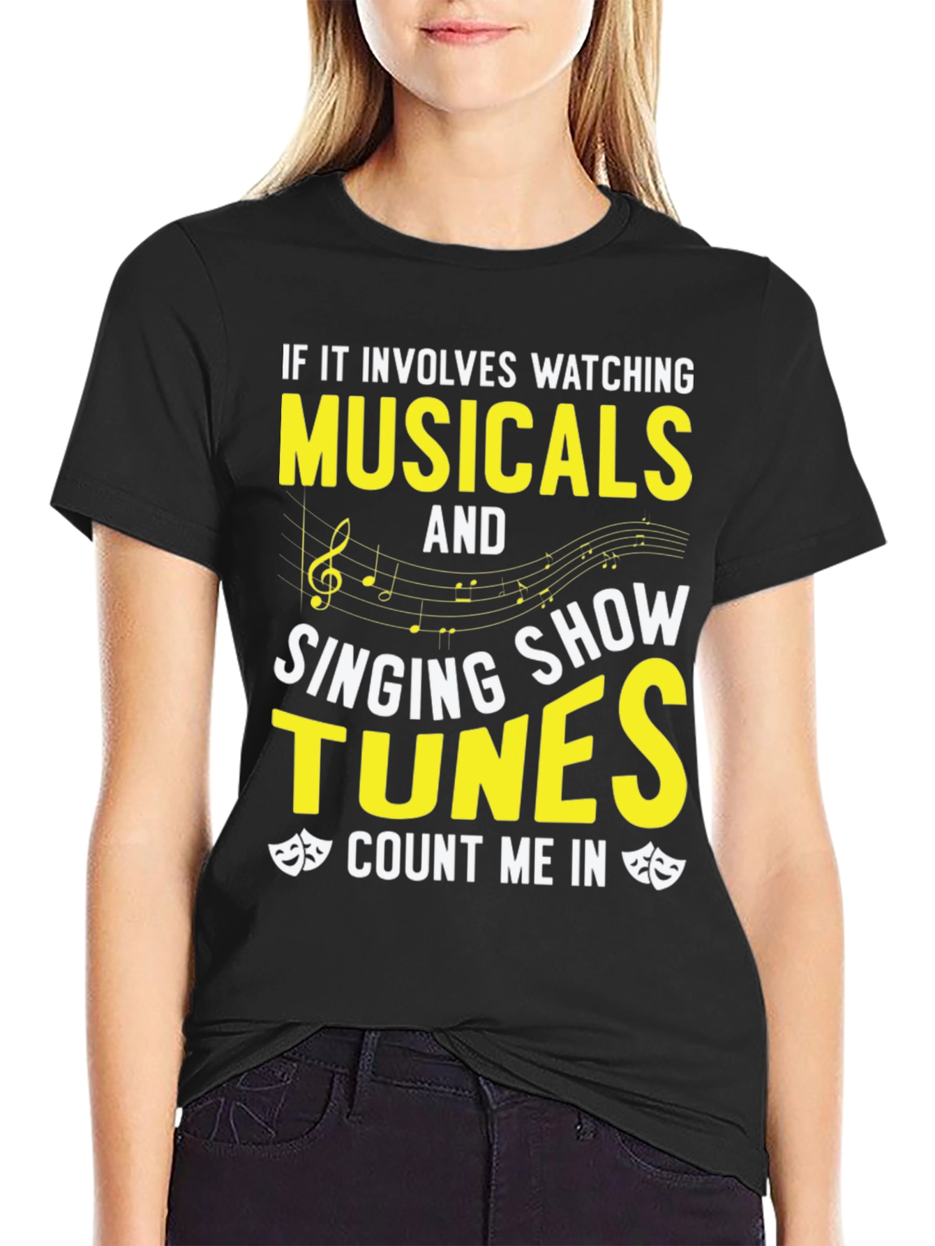 Musical Lovers T-Shirt: Watching Singing Count Me In!