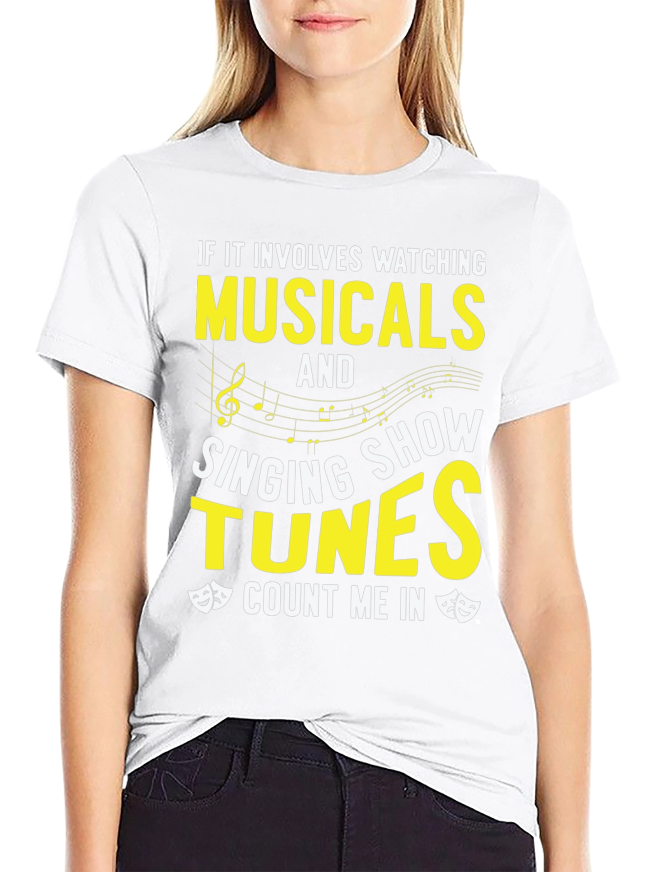 Musical Lovers T-Shirt: Watching Singing Count Me In!
