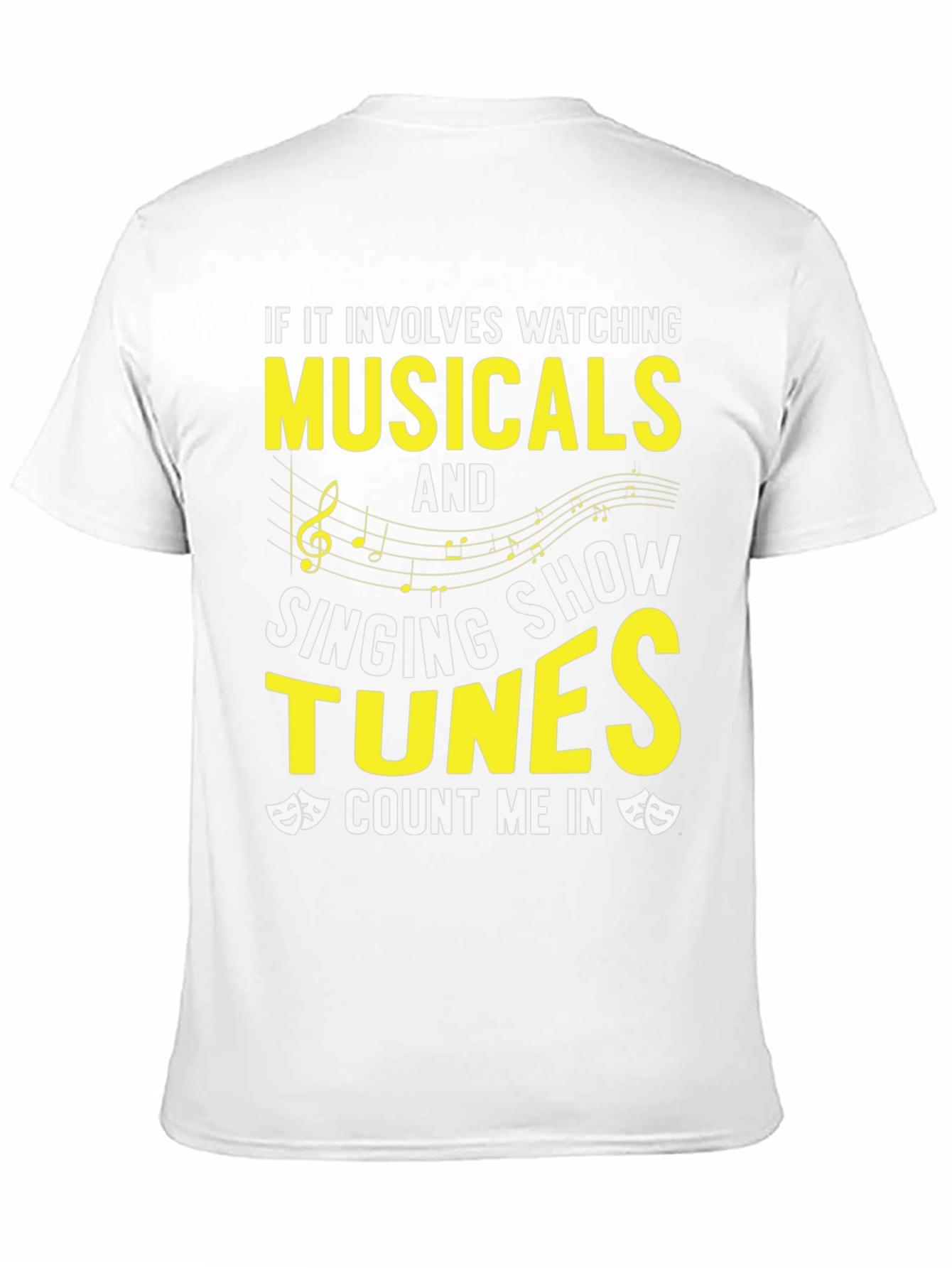 Musical Lovers T-Shirt: Watching Singing Count Me In!