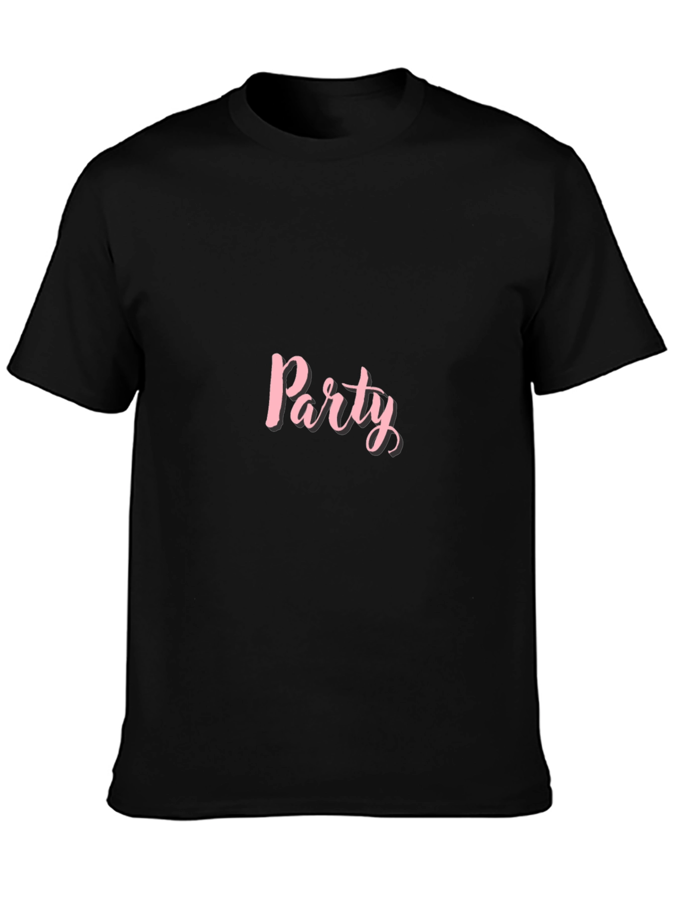 Party T-Shirt - Stylish Black Tee
