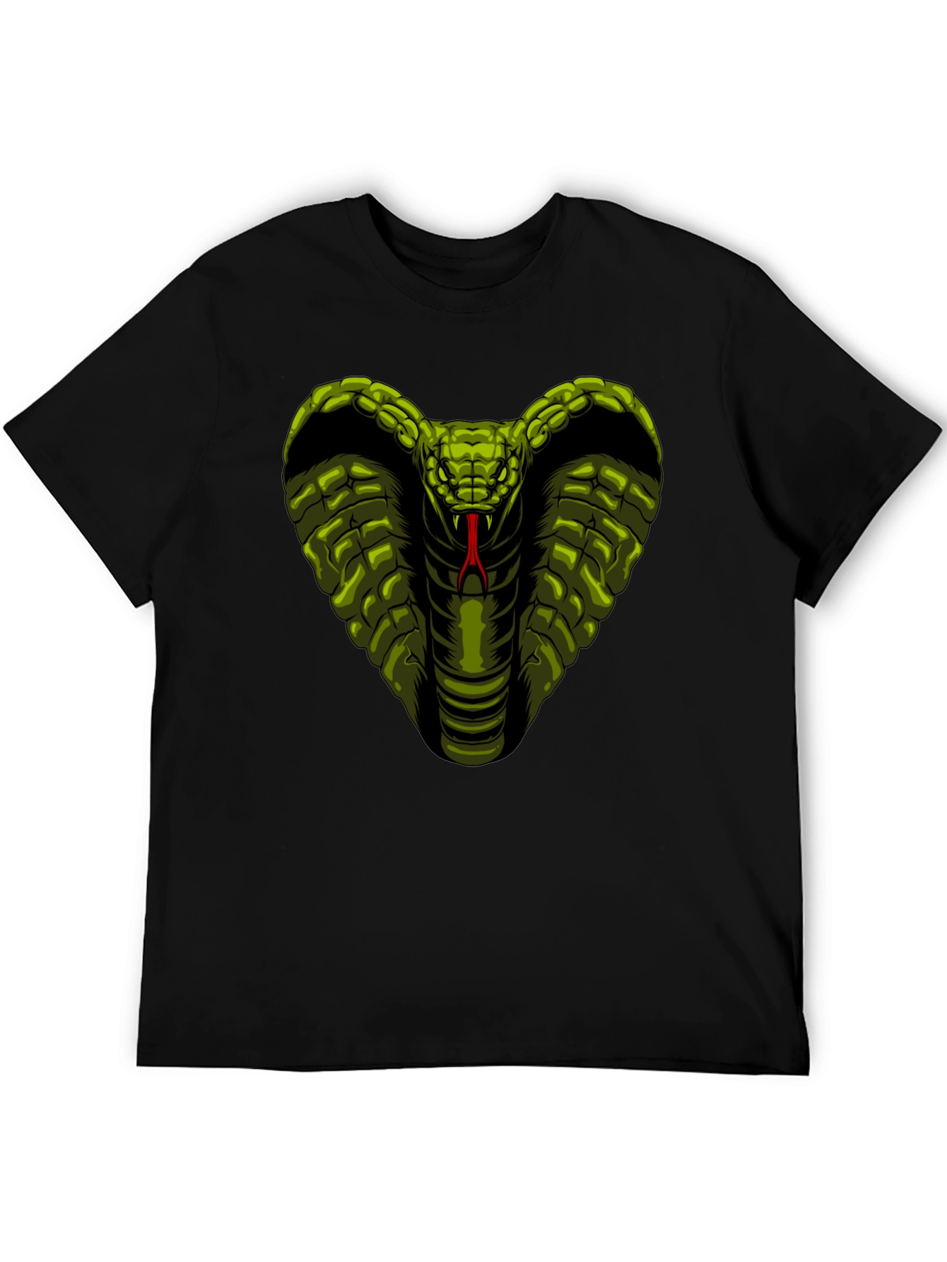 Cobra Graphic Black T-Shirt - Mens Fashion Tee