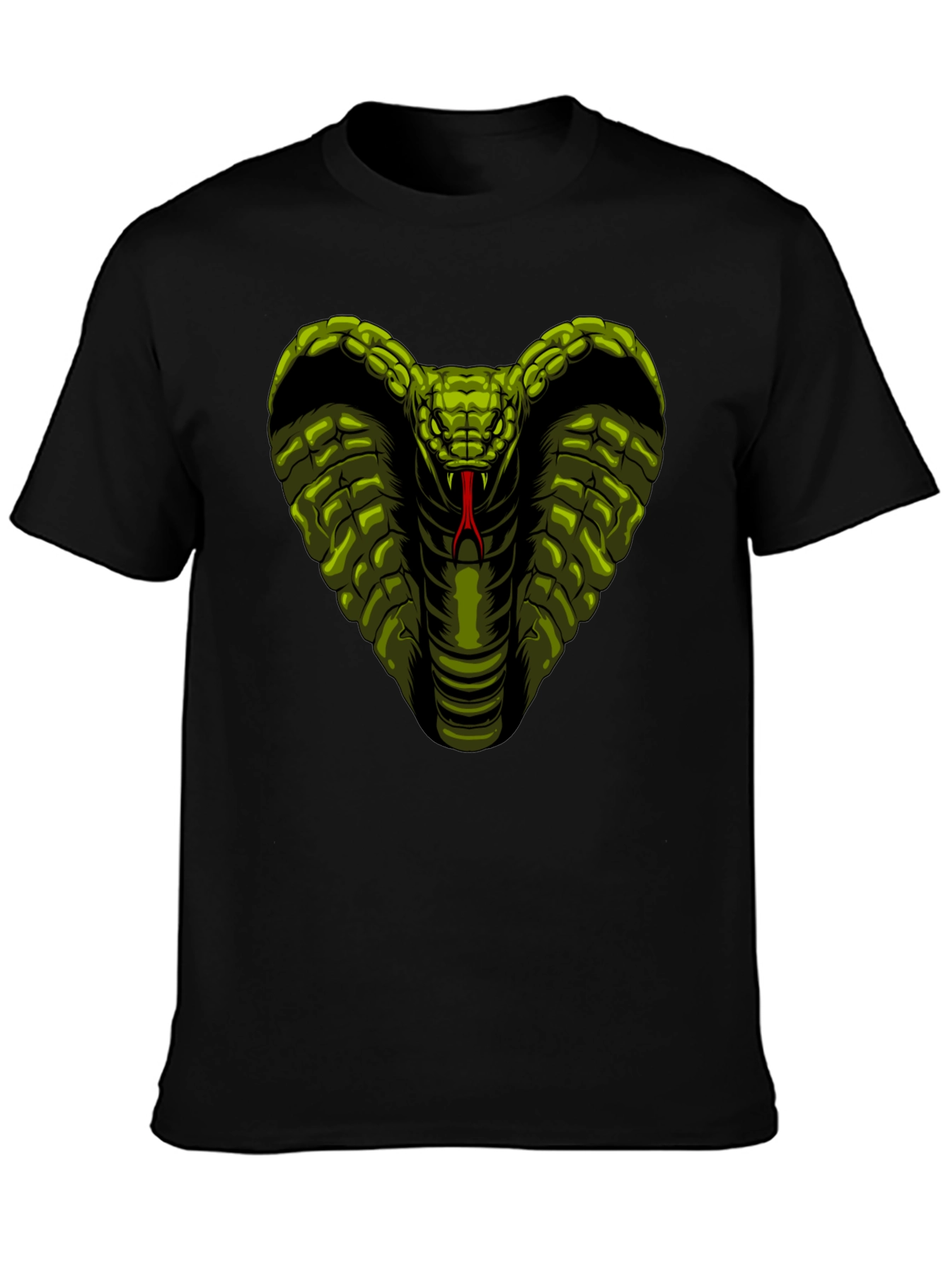 Cobra Graphic Black T-Shirt - Mens Fashion Tee