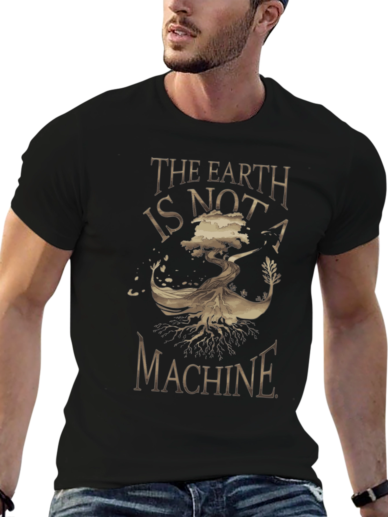 Earth is Not A Machine Graphic Tee