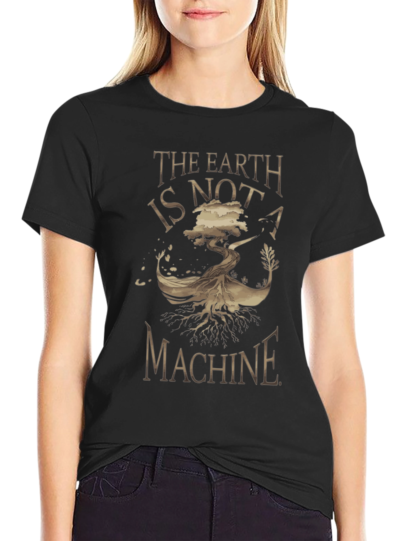 Earth is Not A Machine Graphic Tee