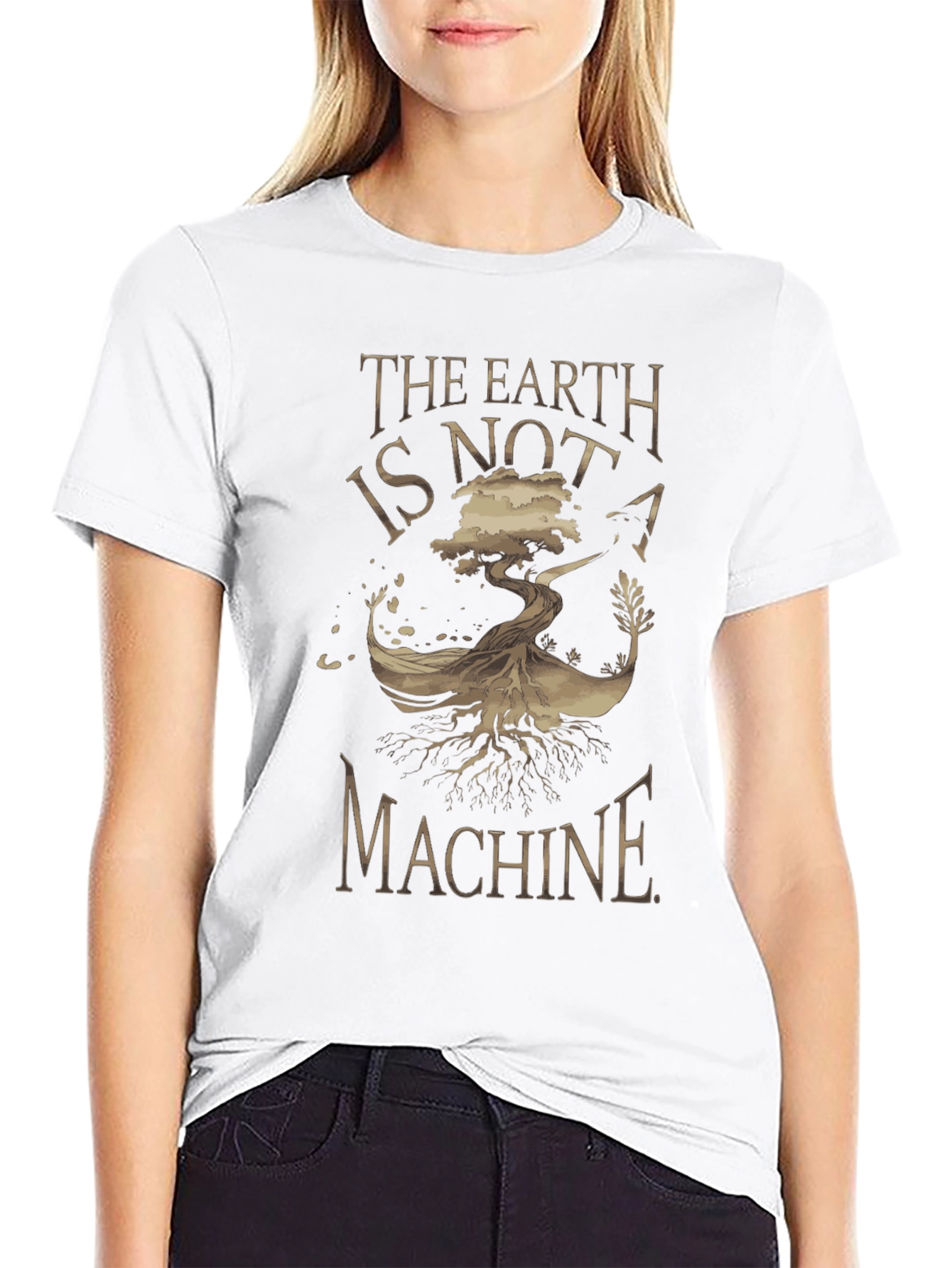 Earth is Not A Machine Graphic Tee