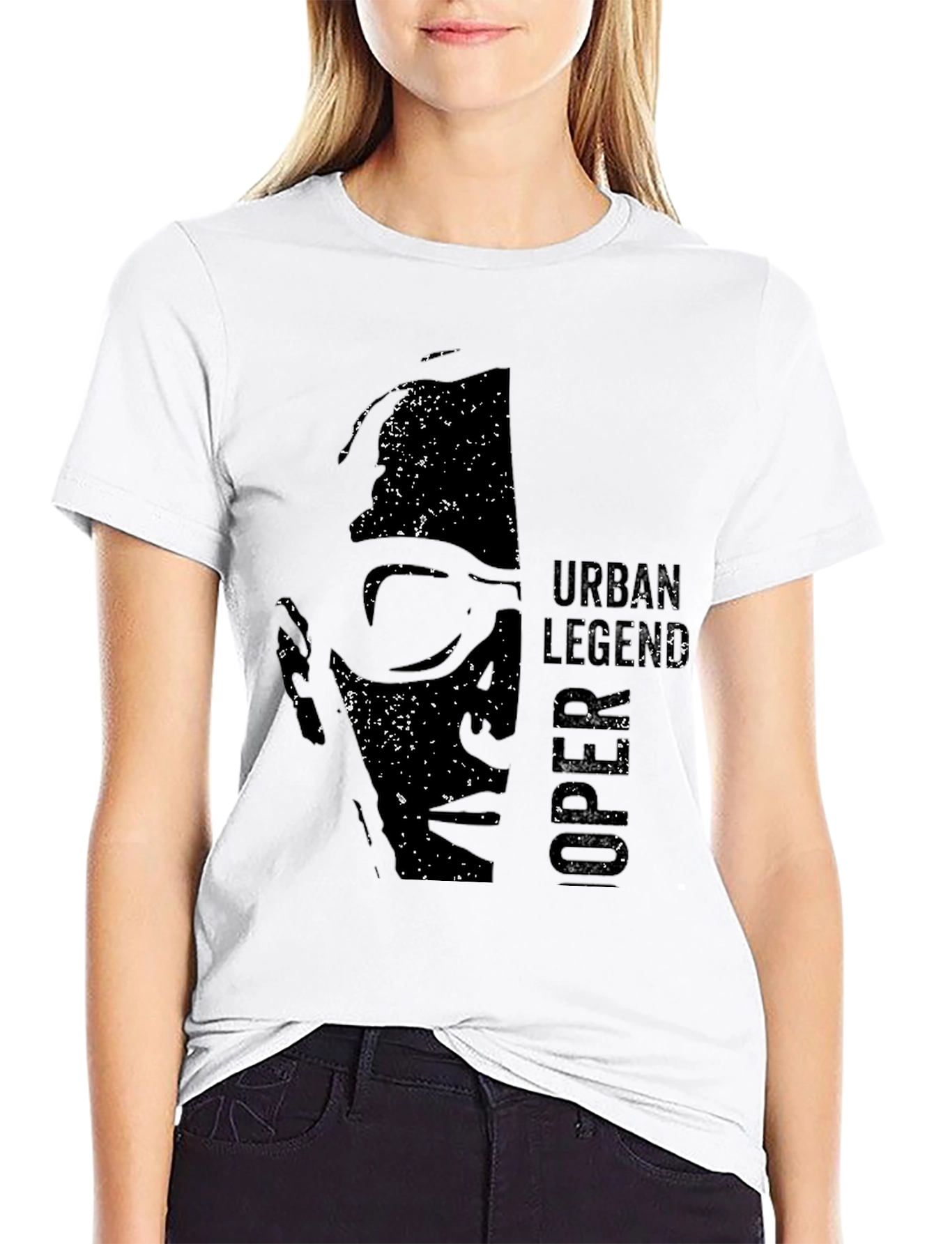 Urban Legend Graphic Tee - Mens Black T-Shirt
