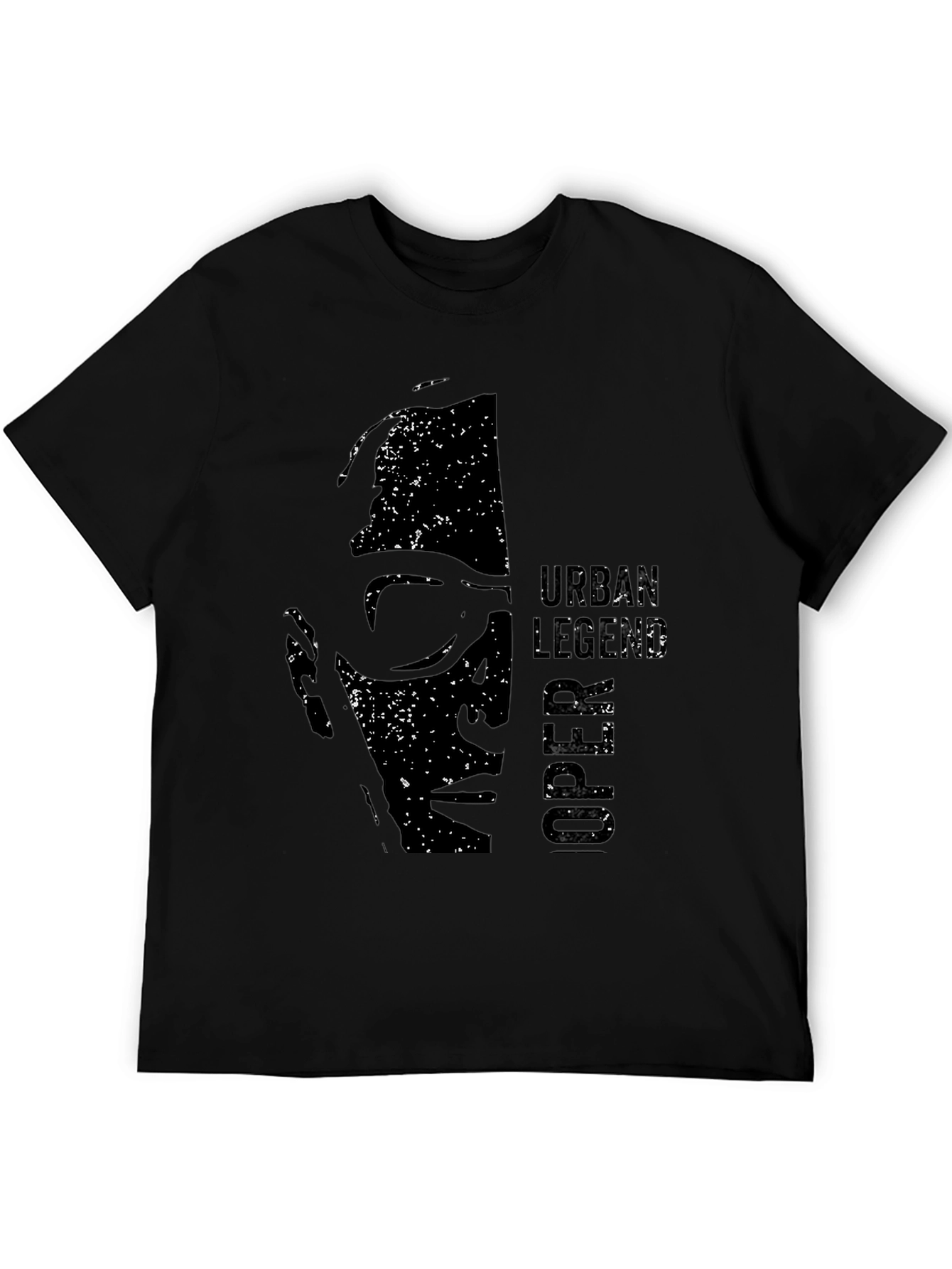 Urban Legend Graphic Tee - Mens Black T-Shirt