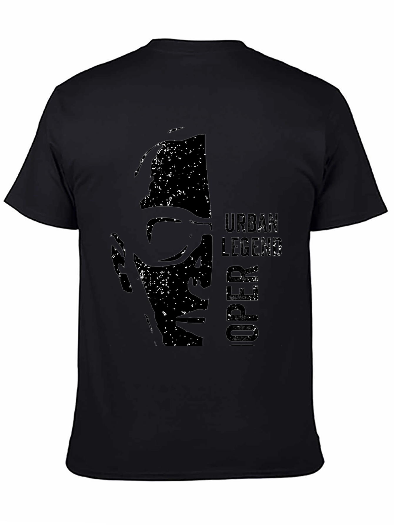 Urban Legend Graphic Tee - Mens Black T-Shirt