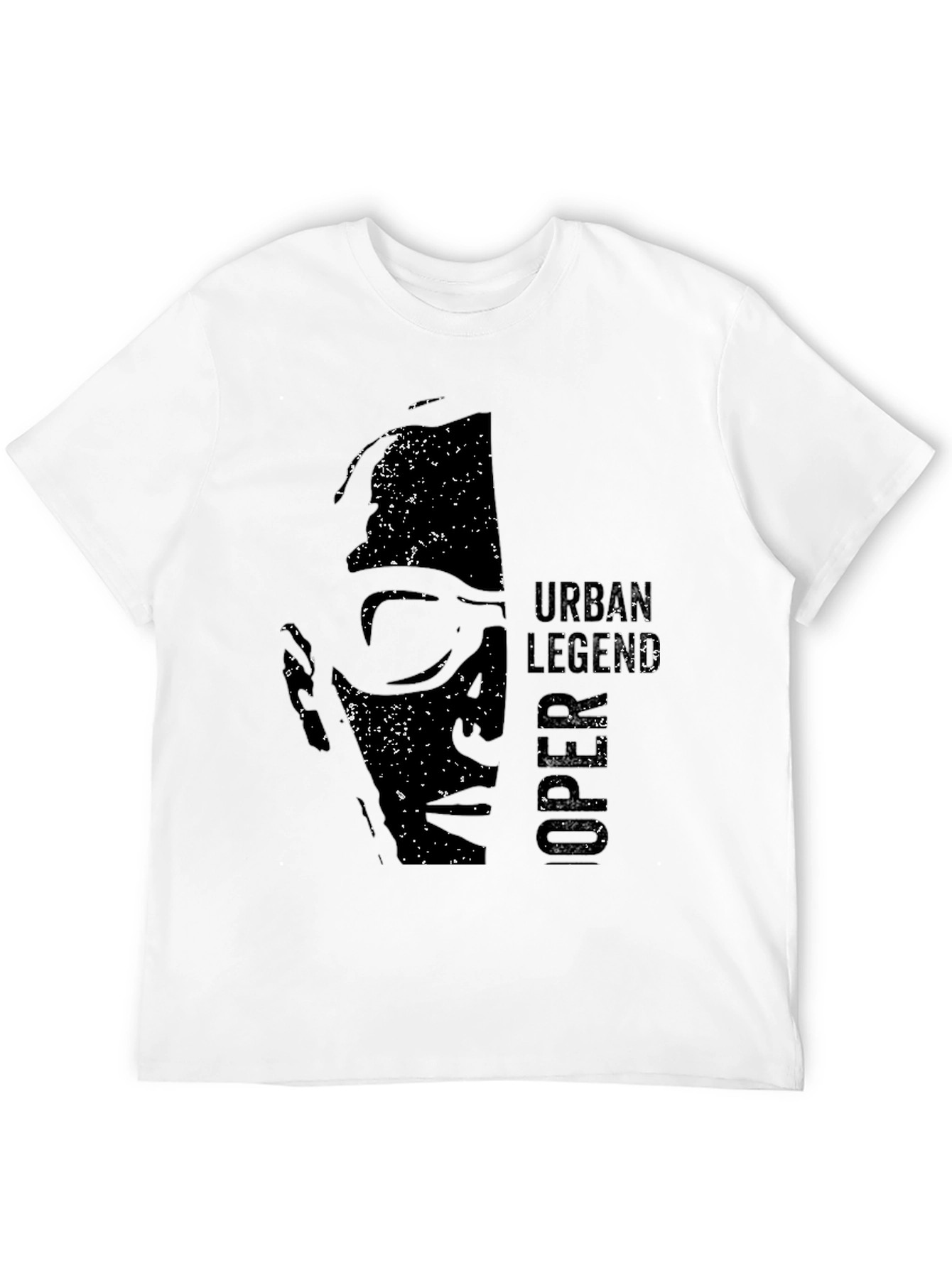 Urban Legend Graphic Tee - Mens Black T-Shirt