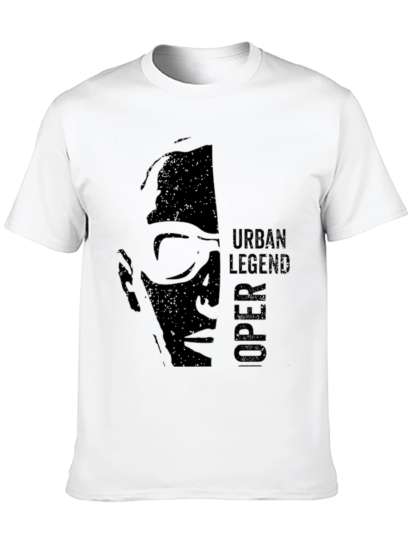 Urban Legend Graphic Tee - Mens Black T-Shirt