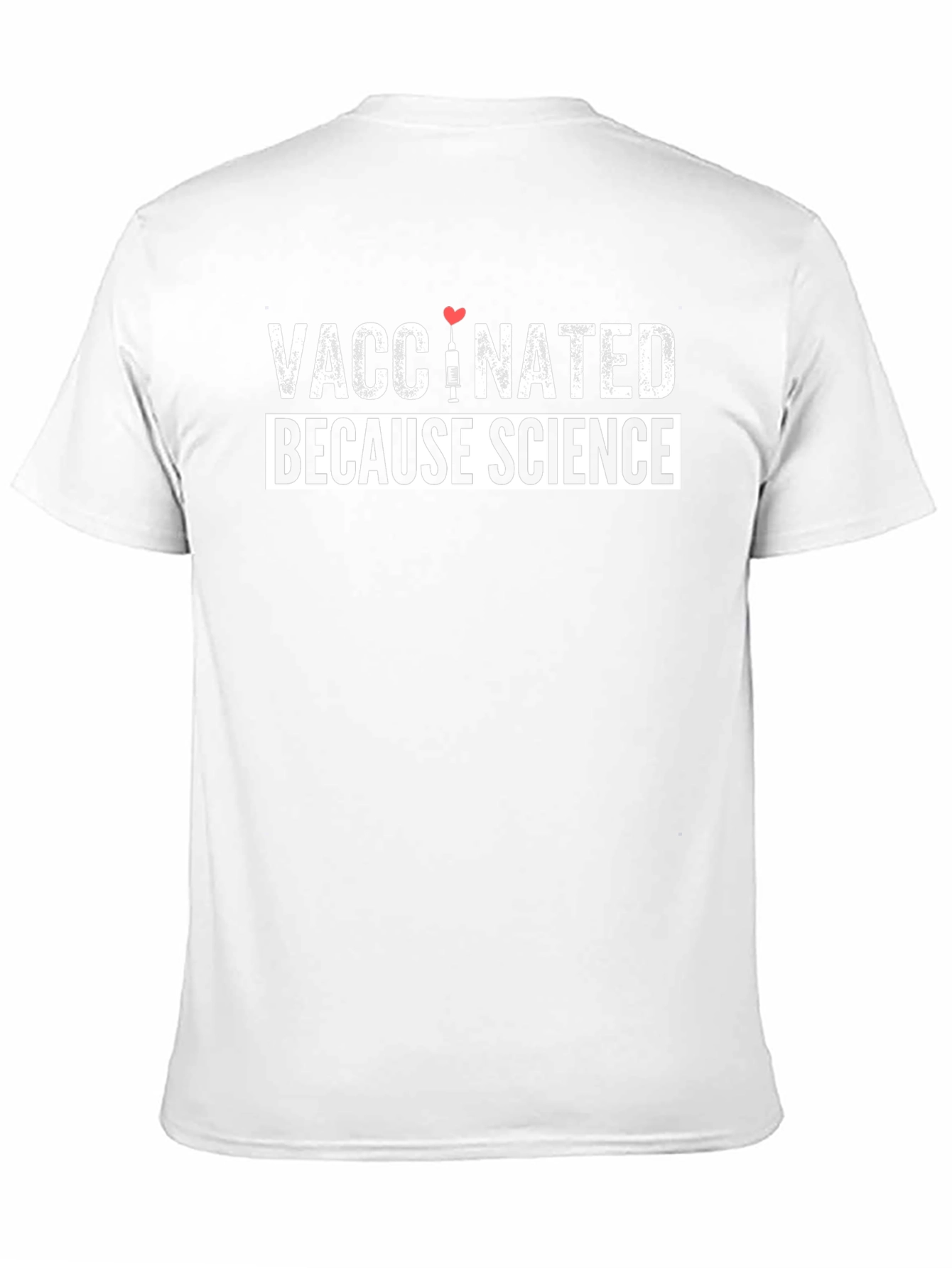 Vaccinated Because Science Graphic Tee