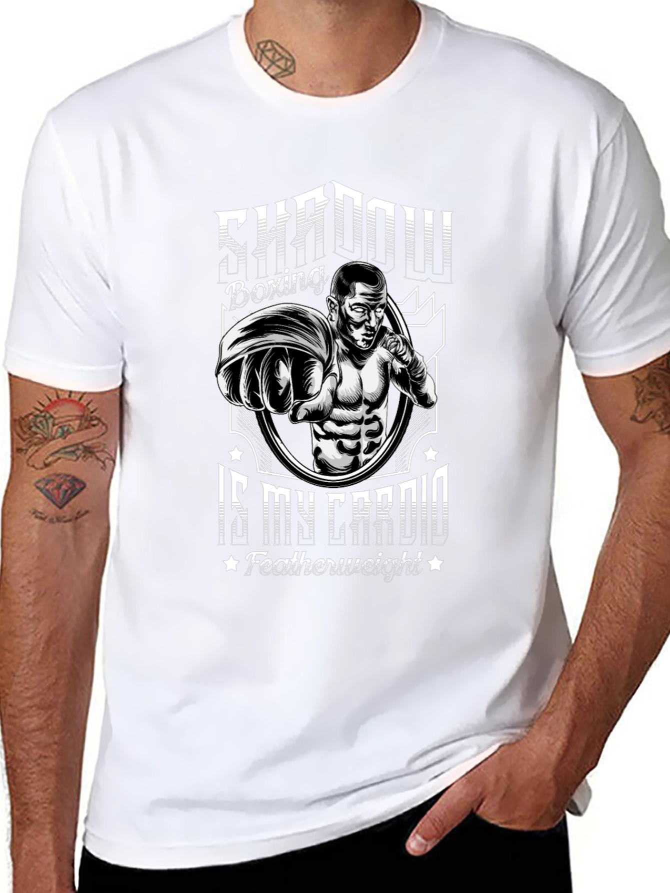 Shadow Boxing Is My Cardio T-Shirt