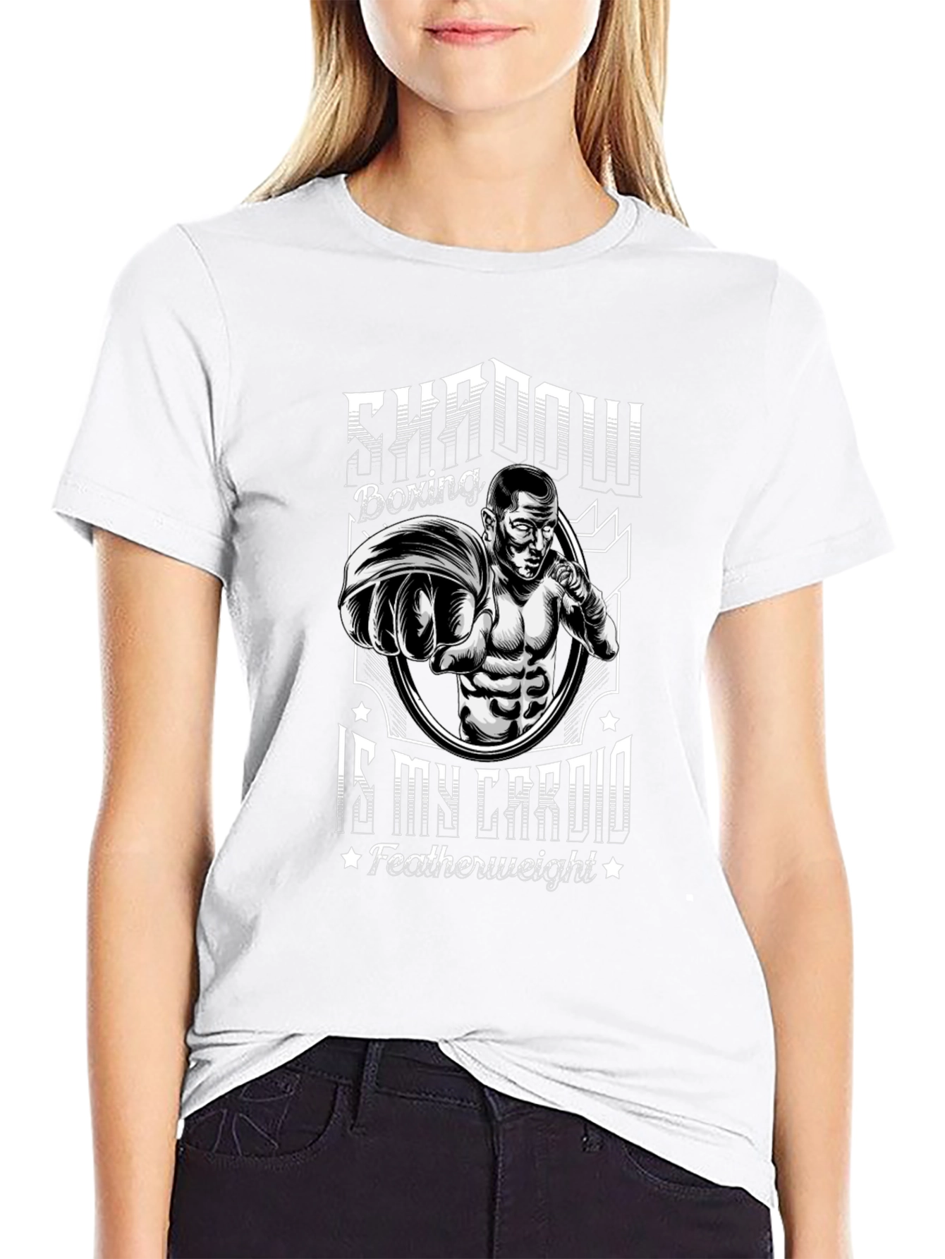 Shadow Boxing Is My Cardio T-Shirt