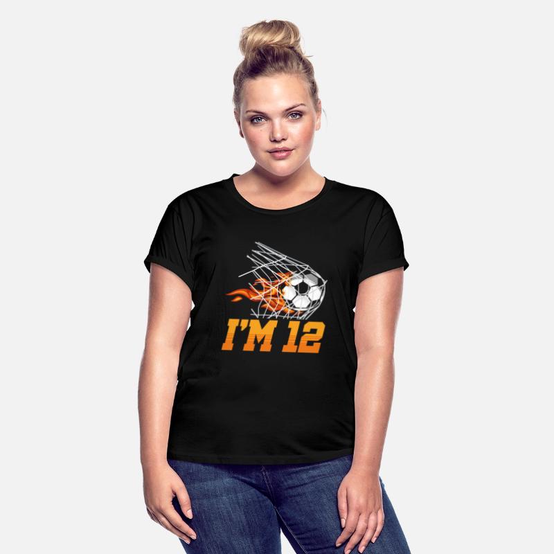 I'm 12 Sports Football Goal 12th Birthday Kid