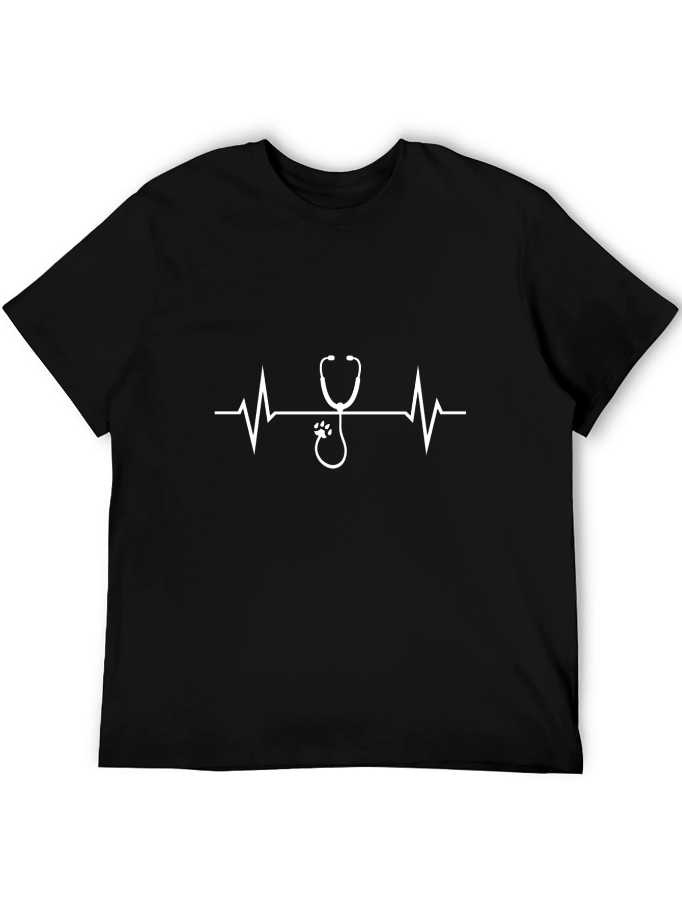 Vet Tech Heartbeat T-Shirt - Animal Lover Tee