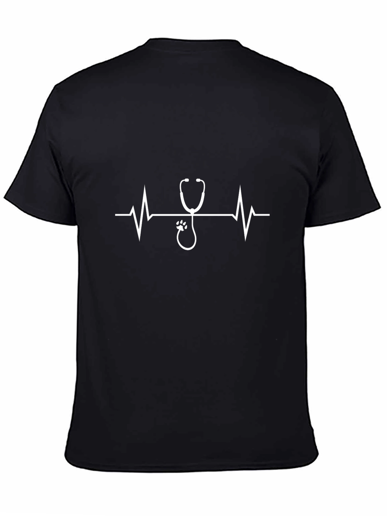 Vet Tech Heartbeat T-Shirt - Animal Lover Tee