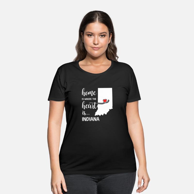 Indiana Home Is Where Heart Is Cool Gift