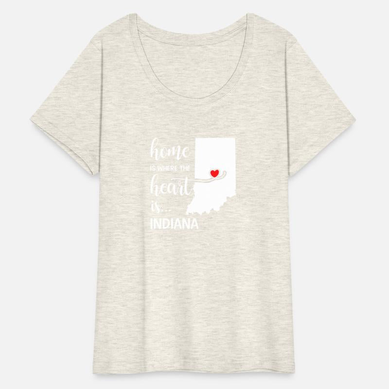 Indiana Home Is Where Heart Is Cool Gift