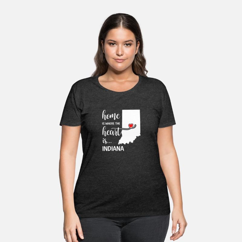 Indiana Home Is Where Heart Is Cool Gift