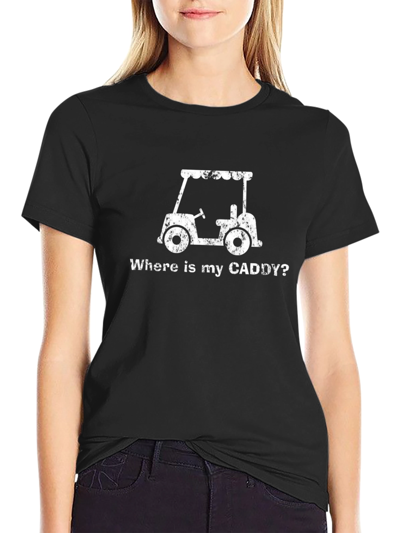 Wheres My Caddy? Golf T-Shirt