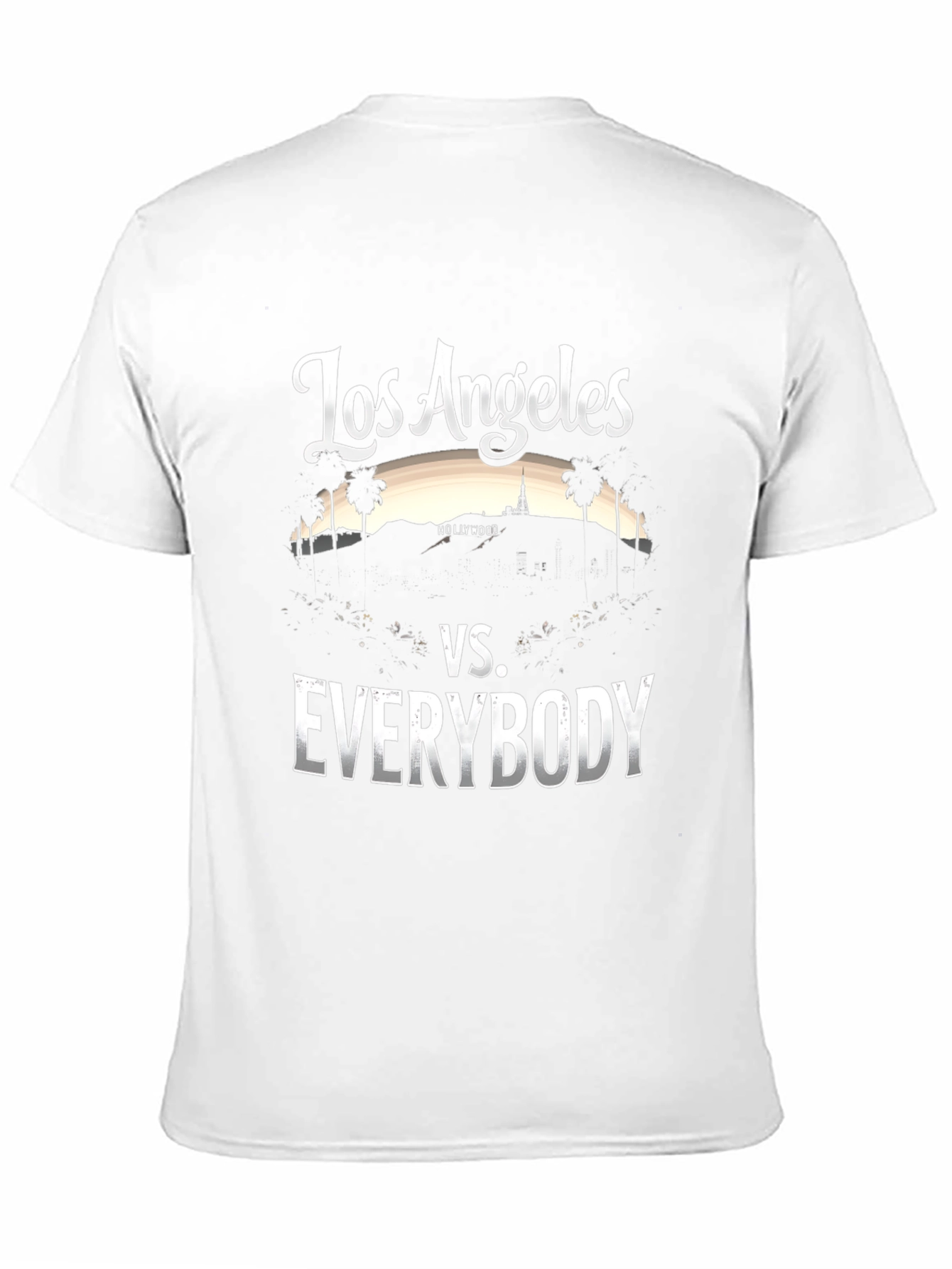 Los Angeles vs. Everybody Black T-Shirt