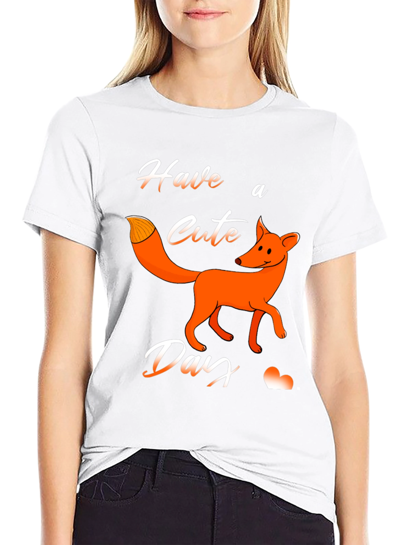 Cute Fox Day T-Shirt - Fun Animal Graphic Tee