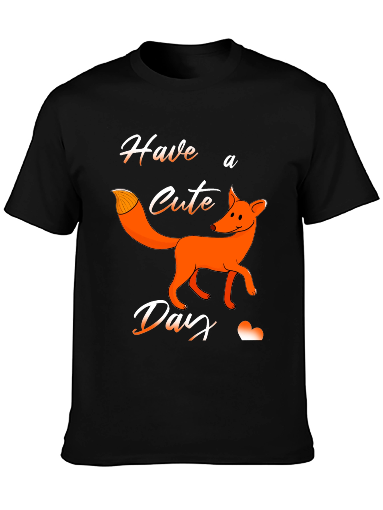 Cute Fox Day T-Shirt - Fun Animal Graphic Tee