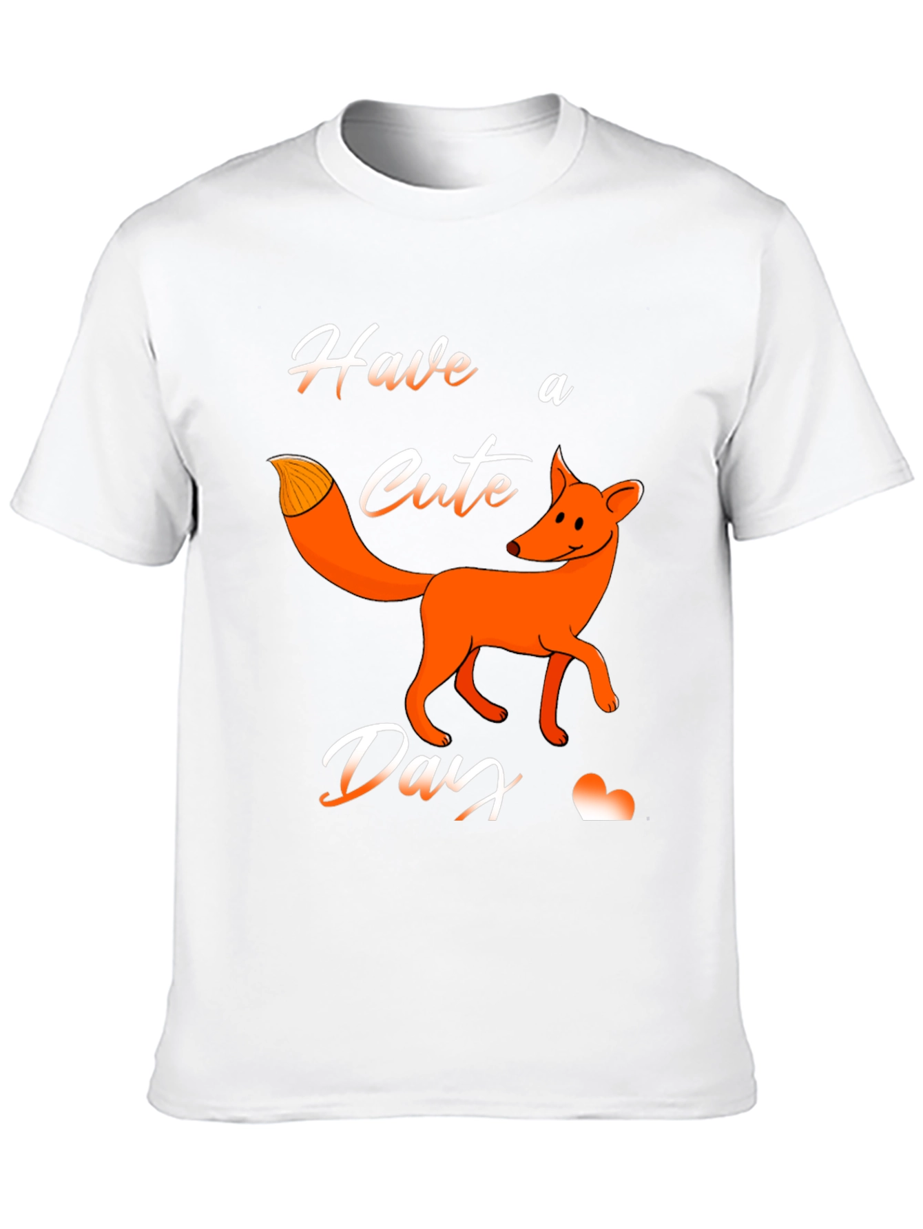 Cute Fox Day T-Shirt - Fun Animal Graphic Tee