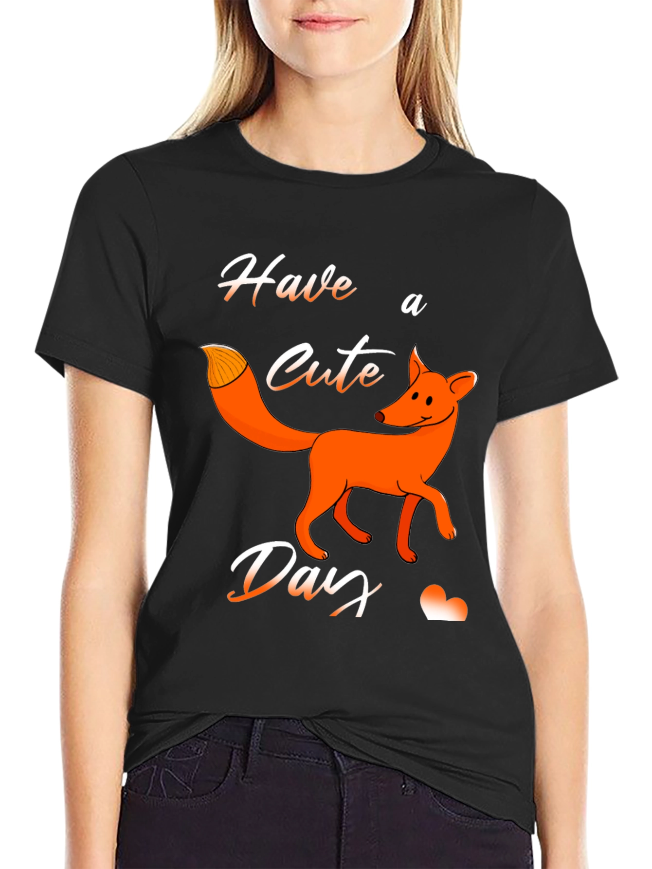 Cute Fox Day T-Shirt - Fun Animal Graphic Tee